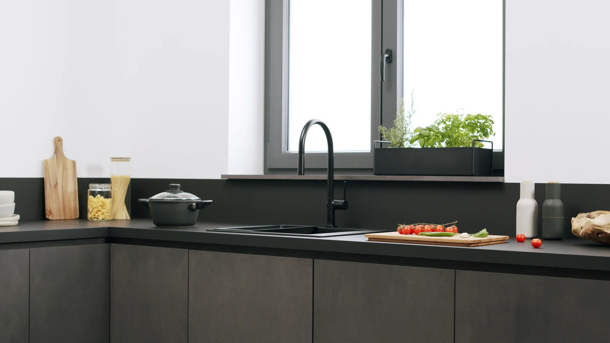 Hansgrohe Talis M54 Einhebel-Küchenmischer 210, Ausziehbrause, 2jet, sBox, Mattschwarz Hansgrohe Talis M54 Einhebel-Küchenmischer 210, Ausziehbrause, 2jet, sBox, Mattschwarz