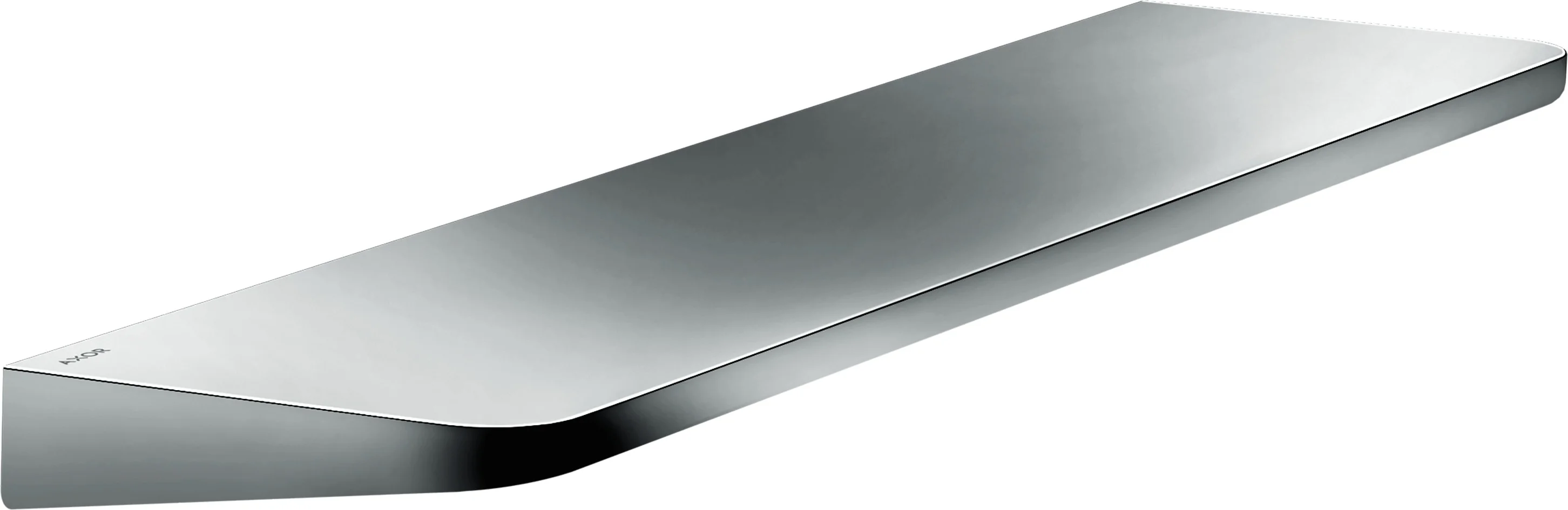 Hansgrohe AXOR Universal Circular Ablage 400 mm Chrom - Wandmontage mit verdeckter Befestigung