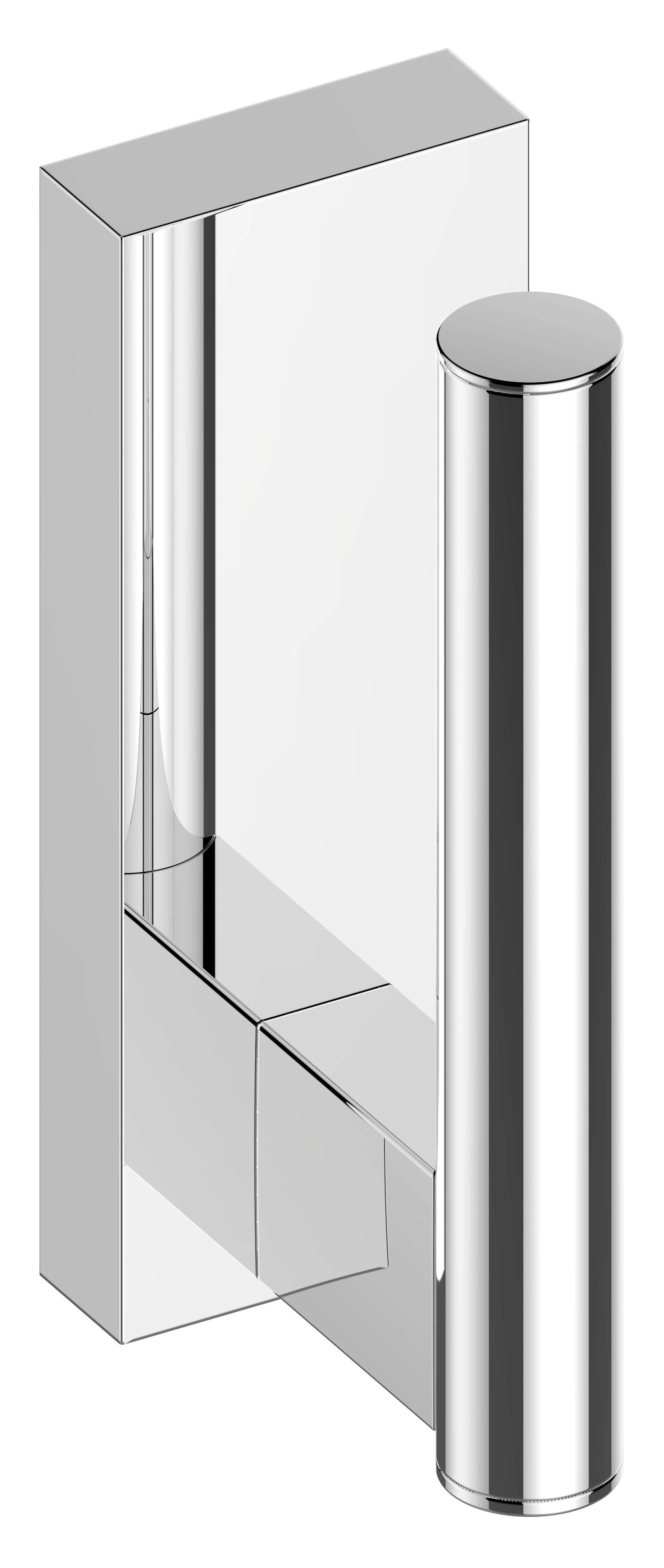 KEUCO Wandplatte „Plan Care“ 63 × 170 mm in Verchromt KEUCO Wandplatte „Plan Care“ 63 × 170 mm in Verchromt