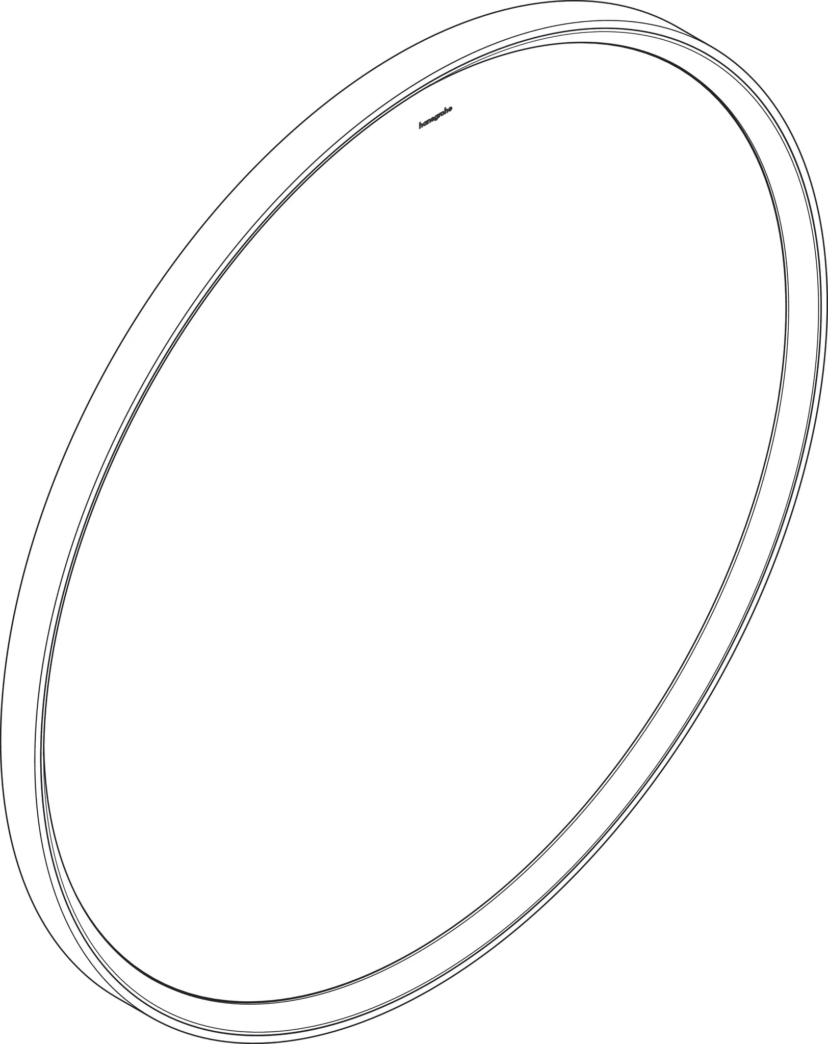 Hansgrohe Xarita S Spiegel mit LED-Beleuchtung, 900x900x50mm, Mattweiß Hansgrohe Xarita S Spiegel mit LED-Beleuchtung, 900x900x50mm, Mattweiß