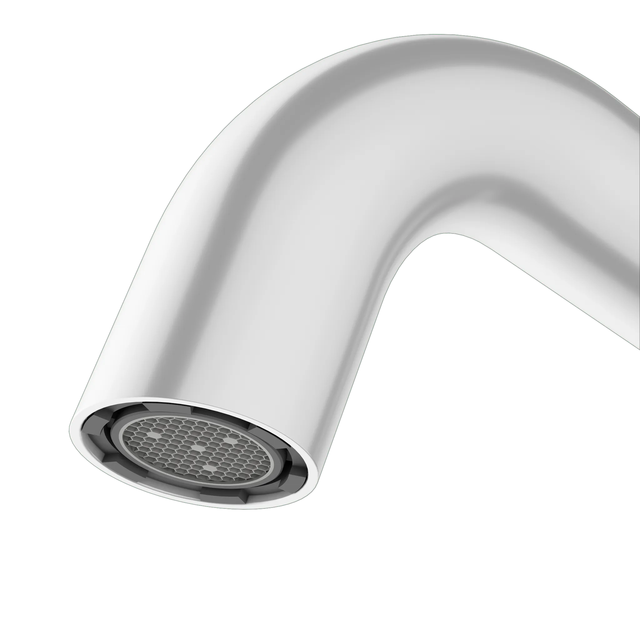 Plan blue Einhebel-Waschtischmischer UP für Wandmontage Ausladung 165 mm Aluminium-finish