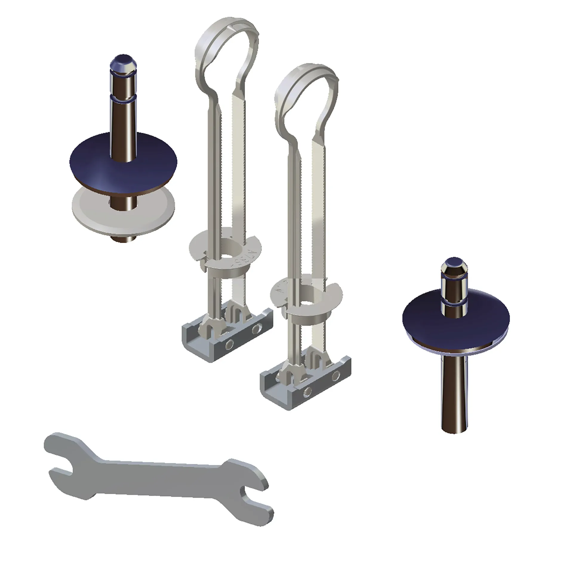 Laufen Befestigung für WC-Sitz PRO S H891960/1 Laufen Befestigung für WC-Sitz PRO S H891960/1