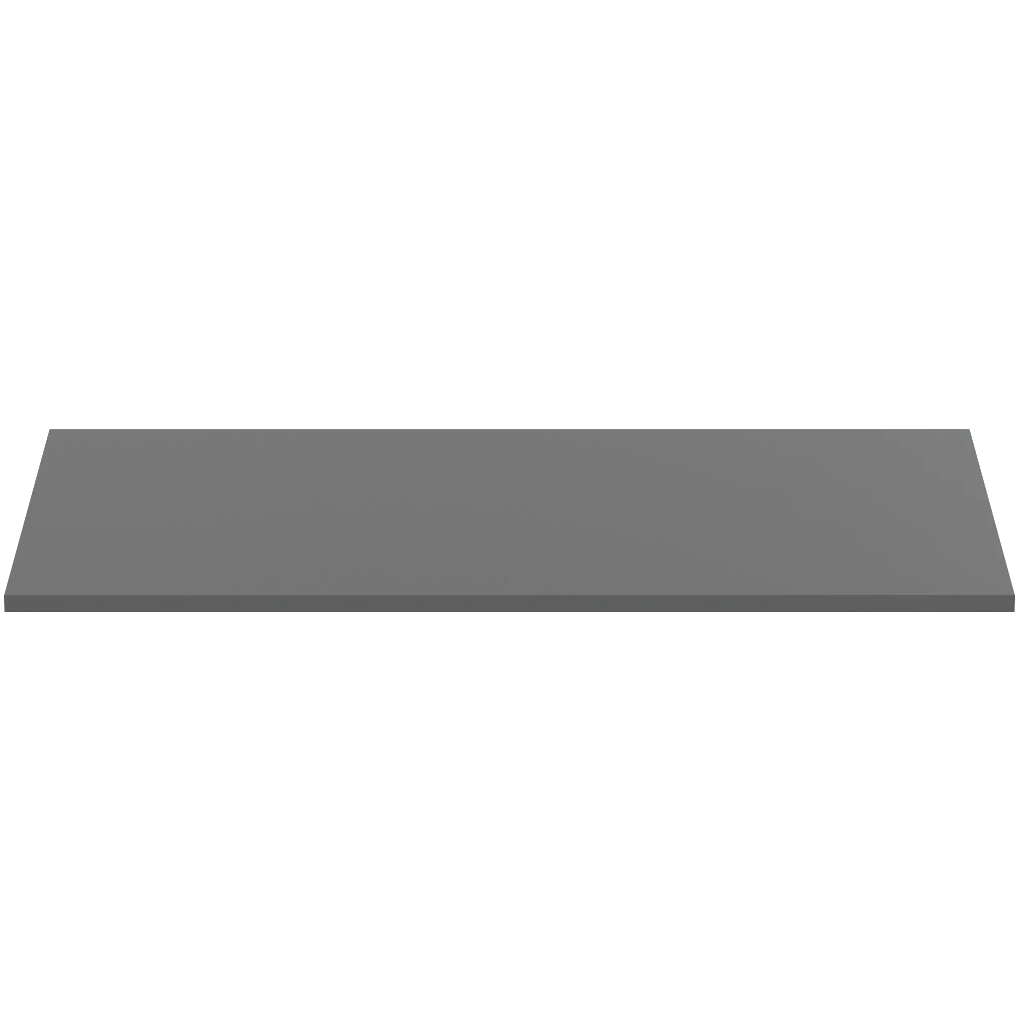 Waschtischplatte i.life B ohne Ausschnitt 1002x506x18mm Weiß matt