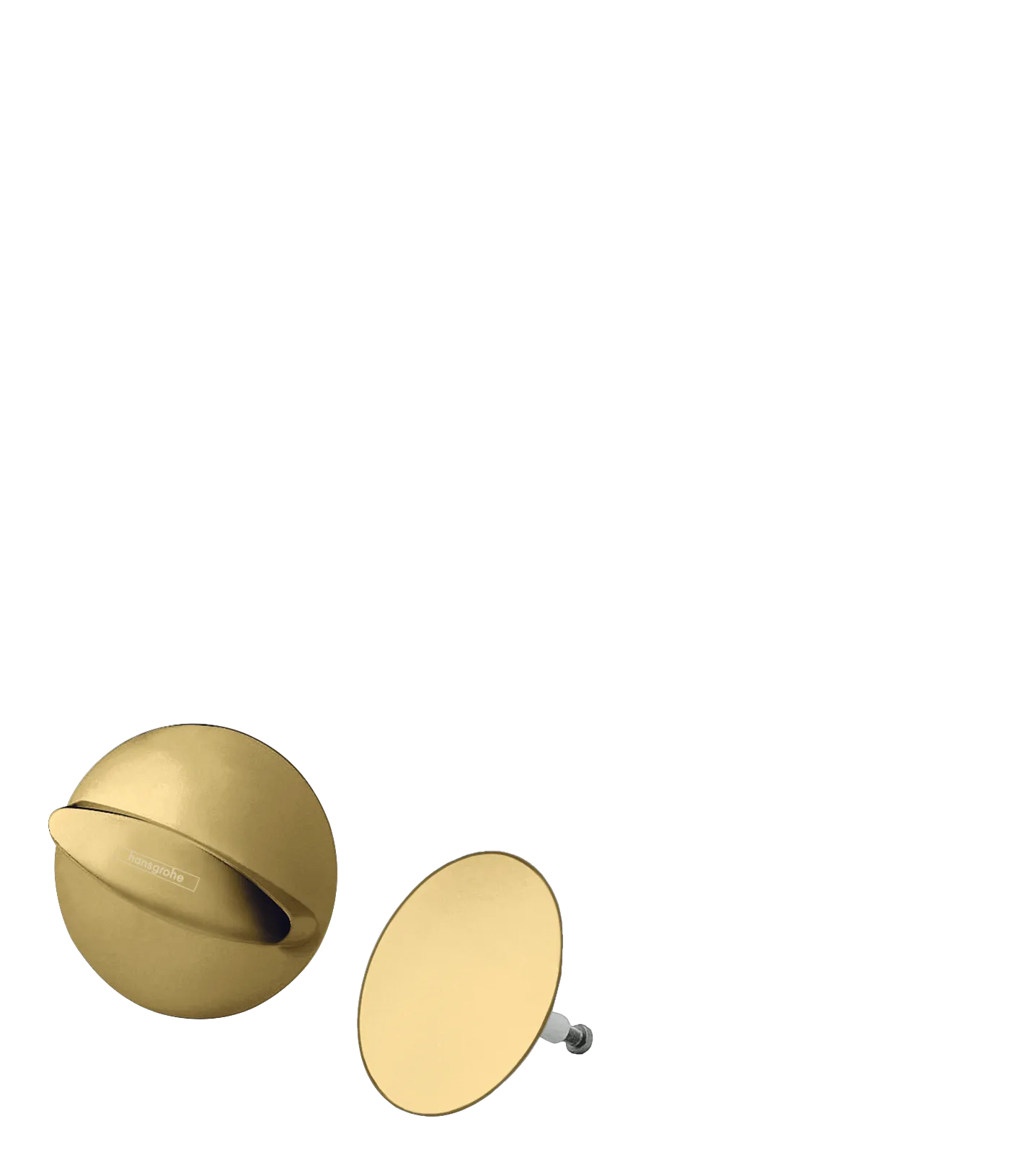 Ab-u.Überlaufgarnitur Flexaplus F-Set (Griff u.Stopfen) chrom Farbe: Polished Gold Optic Ab-u.Überlaufgarnitur Flexaplus F-Set (Griff u.Stopfen) chrom Farbe: Polished Gold Optic