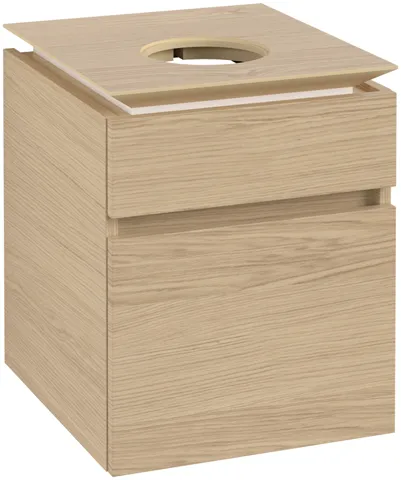 Villeroy & Boch Waschtischunterschrank „Legato“ für Schrankwaschtisch 450 × 550 × 500 mm Nordic Oak, für Becken mittig