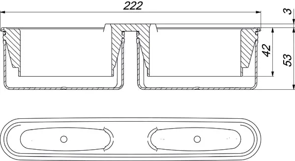 Geruchsverschluss DallFlex Plan Geruchsverschluss DallFlex Plan