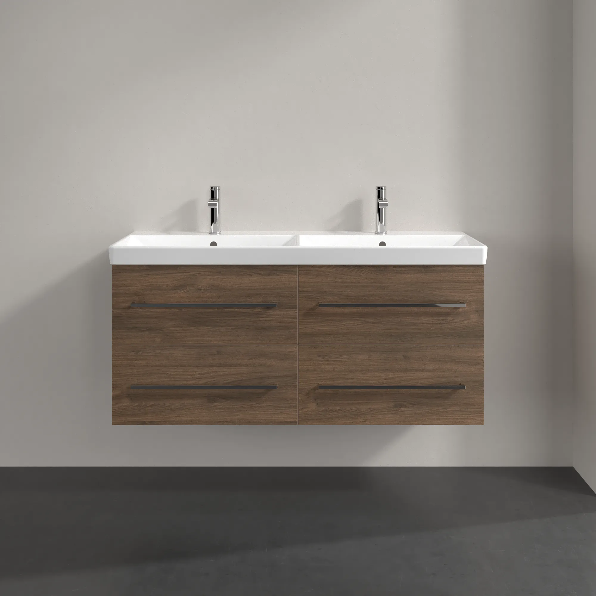 Villeroy & Boch Avento Unterschrank für Unterbauwaschbecken 1180x514x484 mm, Arizona Oak