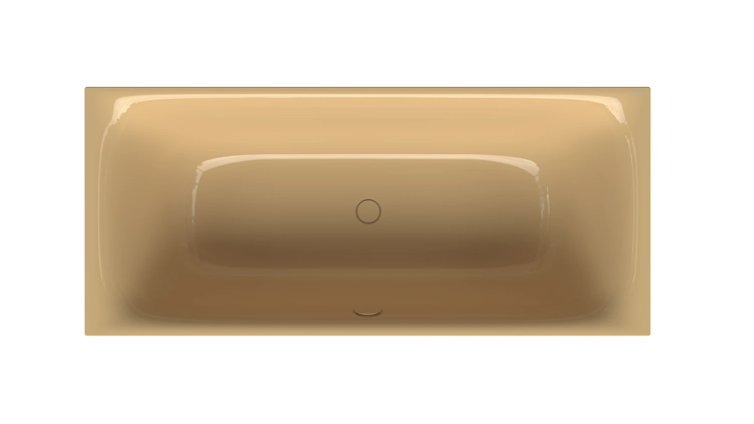 Bette rechteck Badewanne „BetteLux“ 170 × 75 cm in Curry