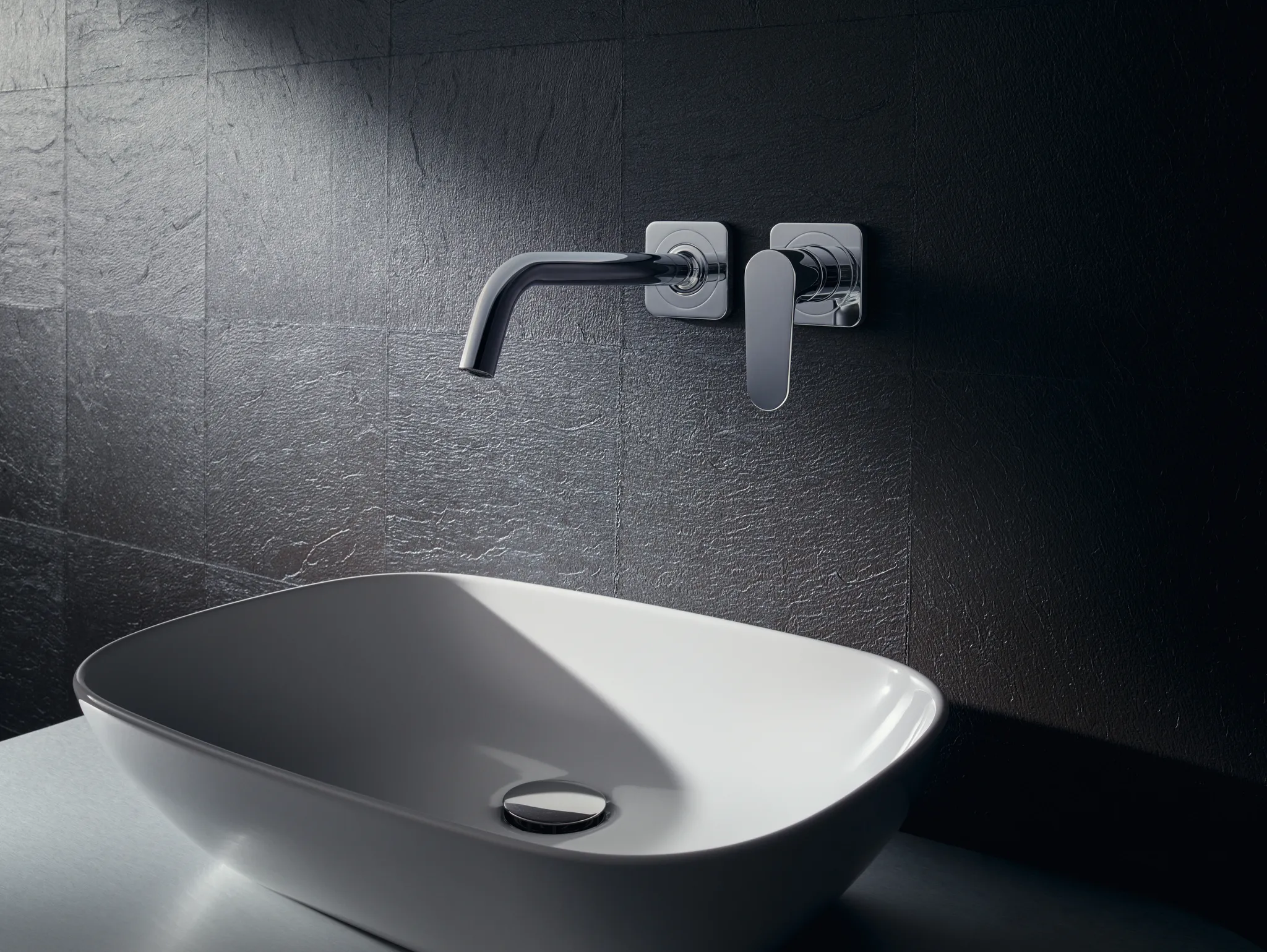 Waschtischmischer UP Axor Citterio M F-Set langer Auslauf ohne Platte chrom Waschtischmischer UP Axor Citterio M F-Set langer Auslauf ohne Platte chrom