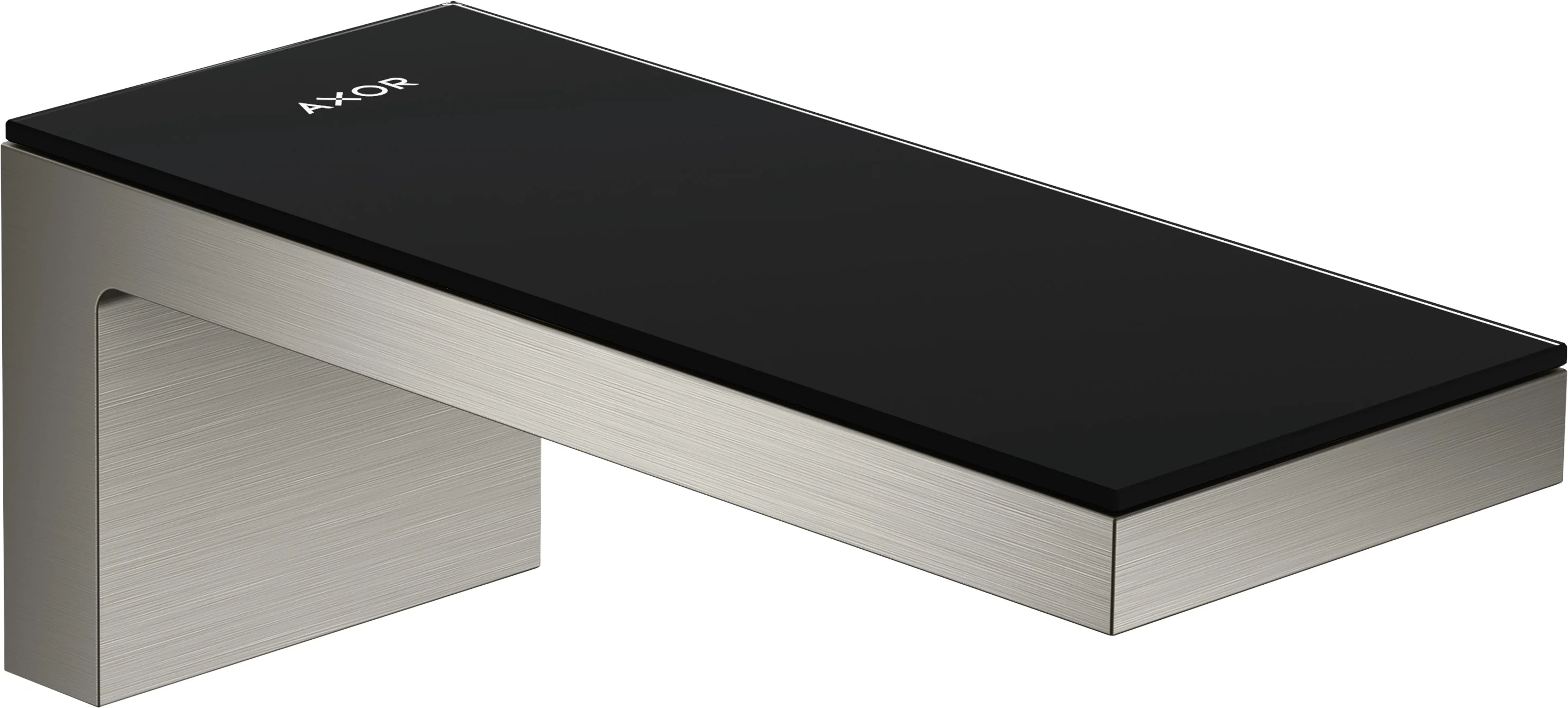 Hansgrohe AXOR MyEdition Platte 200 Glas schwarz abnehmbar