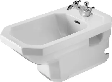 Duravit Wand-Bidet „1930“, Befestigung sichtbar 36 × 58,5 × 34,5 cm Duravit Wand-Bidet „1930“, Befestigung sichtbar 36 × 58,5 × 34,5 cm
