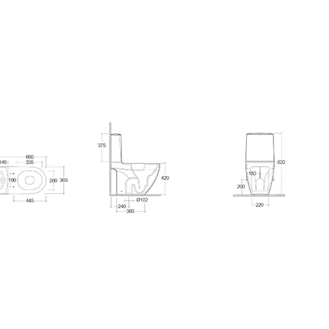 Kludi-RESA D Spiralflush-Stand-WC 64 cm, S-förmiger Abfluss, Weiß glänzend Kludi-RESA D Spiralflush-Stand-WC 64 cm, S-förmiger Abfluss, Weiß glänzend