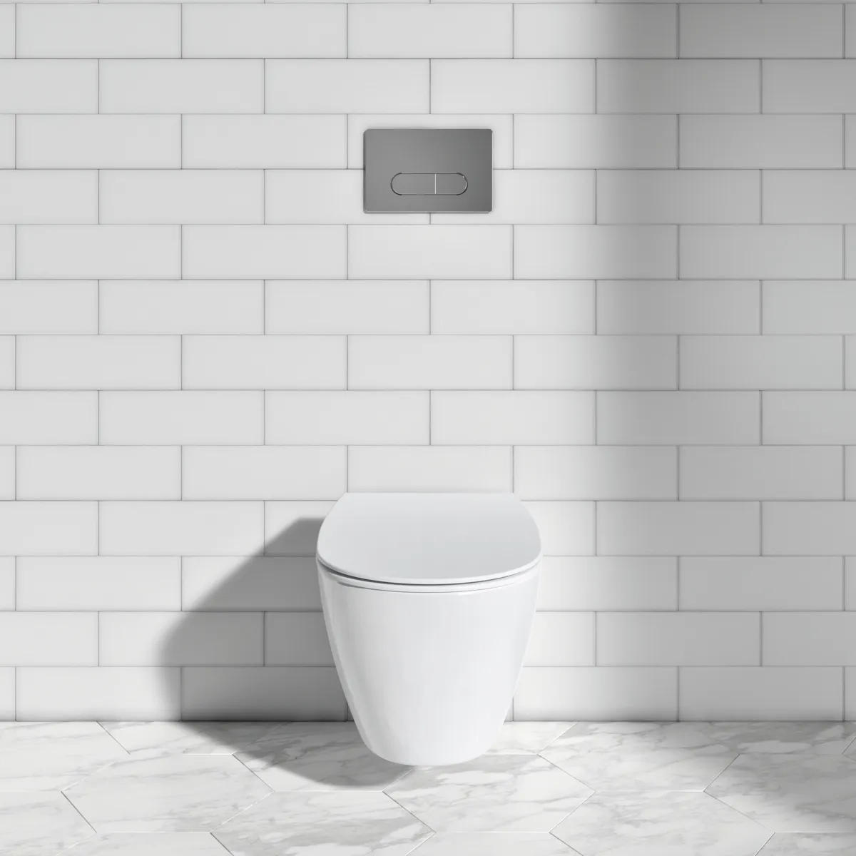 Ideal Standard Oleas WC Betätigungsplatte M1 Mechanisch Chrom