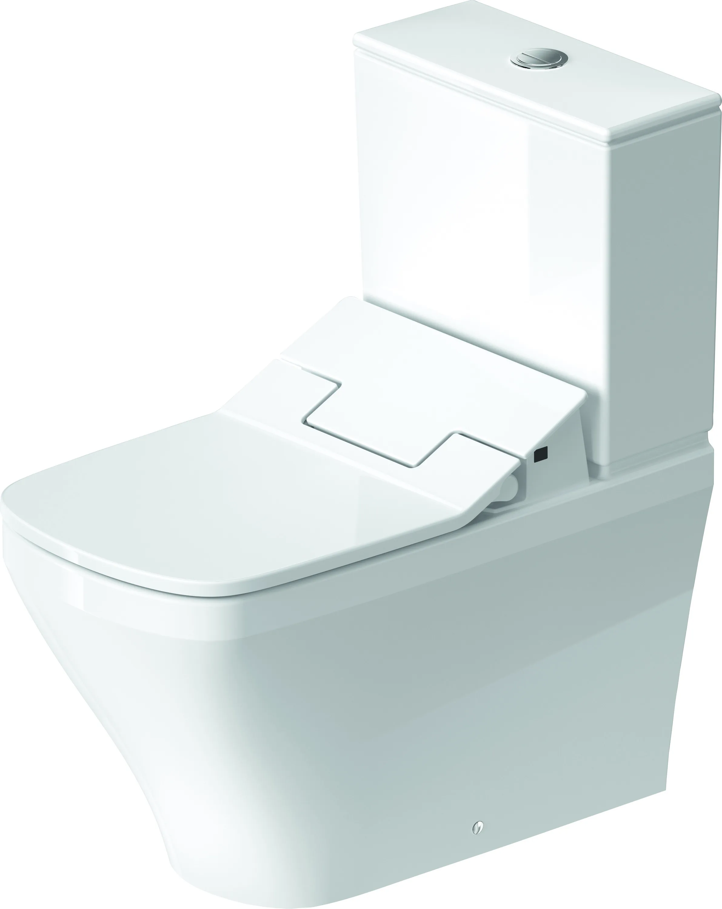 Stand-WC Kombi DuraStyle 700 mm, TS fürSPK, fürSW mitverd.Anschl., weiß Stand-WC Kombi DuraStyle 700 mm, TS fürSPK, fürSW mitverd.Anschl., weiß