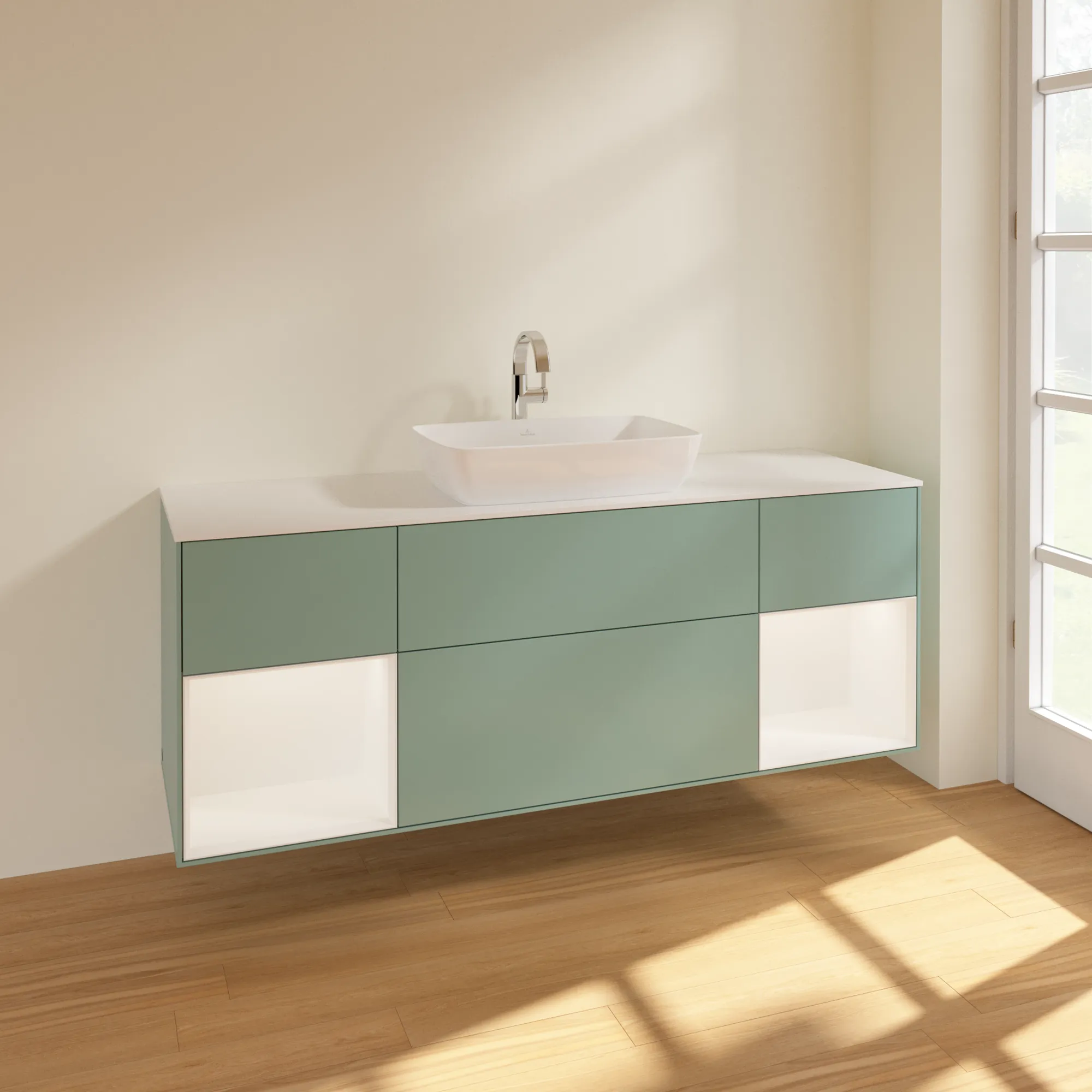 Villeroy & Boch Finion Waschbeckenunterschrank F86 1600x603x501mm Villeroy & Boch Finion Waschbeckenunterschrank F86 1600x603x501mm