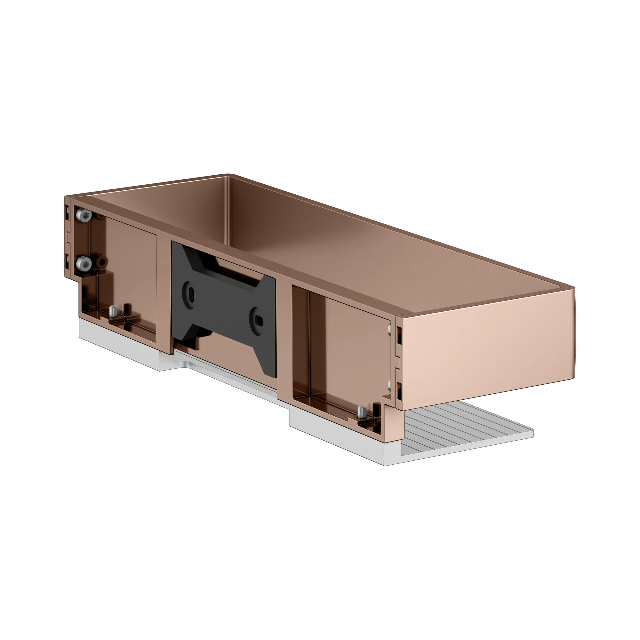 KEUCO EDITION 11 Duschablage Rotgold gebürstet / Alu