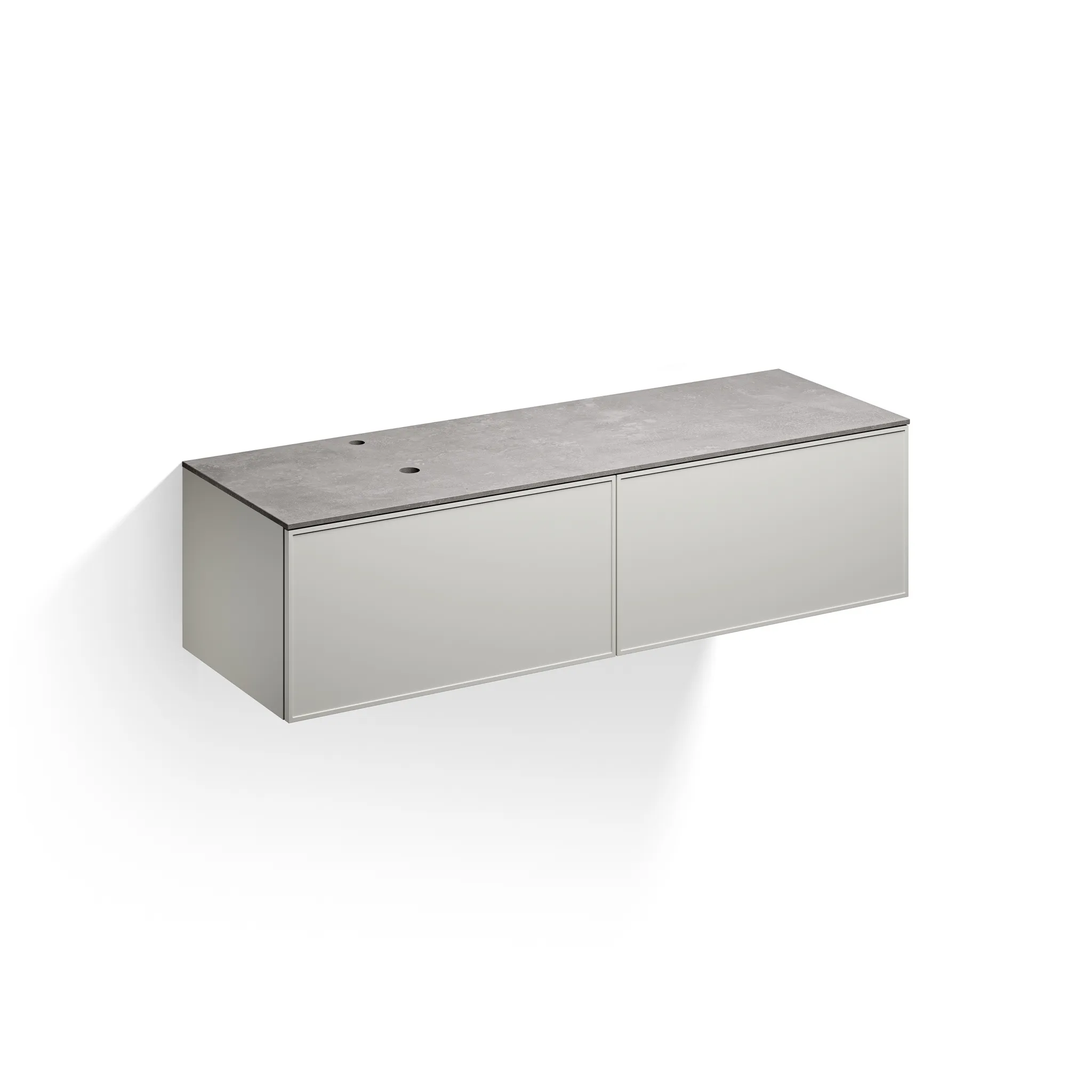 Alape Möbelmodul Arkta 1600x400 NY Silk/Seidengrau