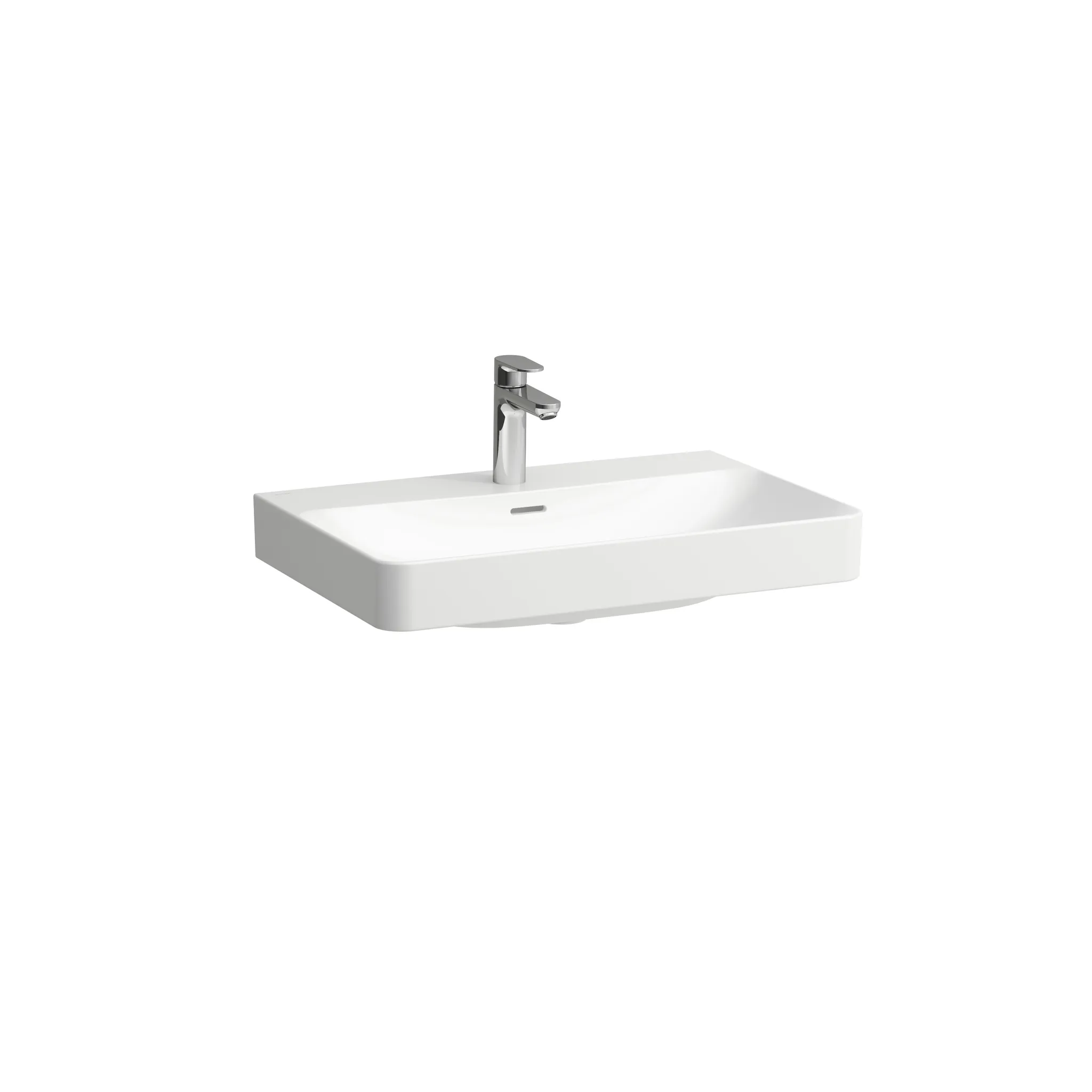 PRO X Waschtisch 810865 1HL m. mÜL, 700x465, weiß