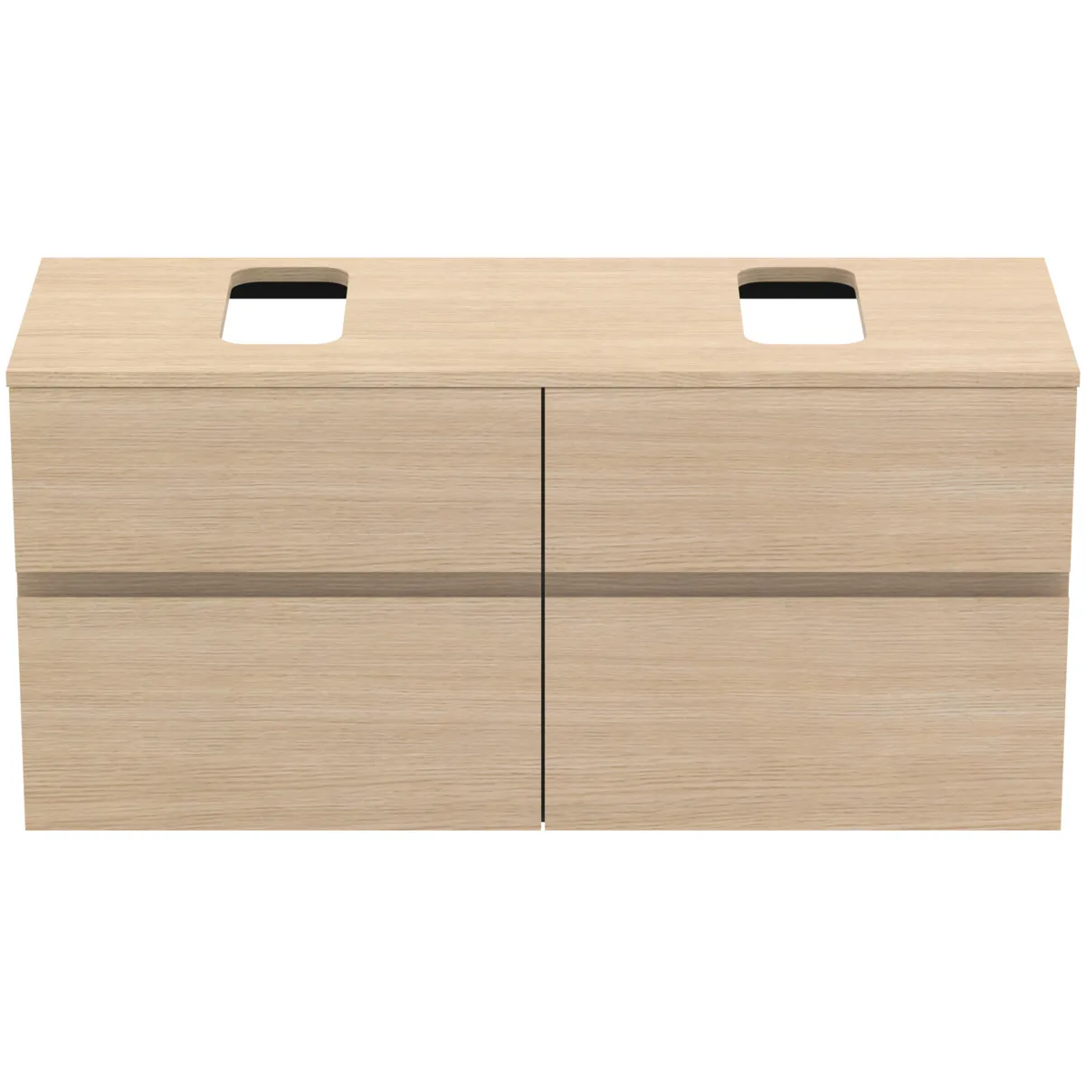 Ideal Standard Waschtischunterschrank „Finesse“ 120,2 × 55,8 × 44 cm Eiche weiß Ideal Standard Waschtischunterschrank „Finesse“ 120,2 × 55,8 × 44 cm Eiche weiß