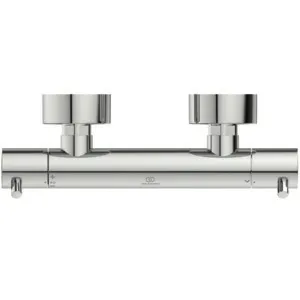 Brausethermostat Aufputz Ceratherm T125 Pin-Griffe Brushed Gold Brausethermostat Aufputz Ceratherm T125 Pin-Griffe Brushed Gold