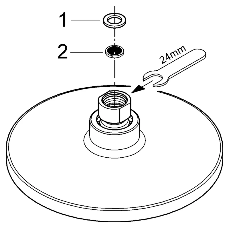 Grohe Euphoria Cosmopolitan 180 Kopfbrause 1 Strahlart Grohe Euphoria Cosmopolitan 180 Kopfbrause 1 Strahlart