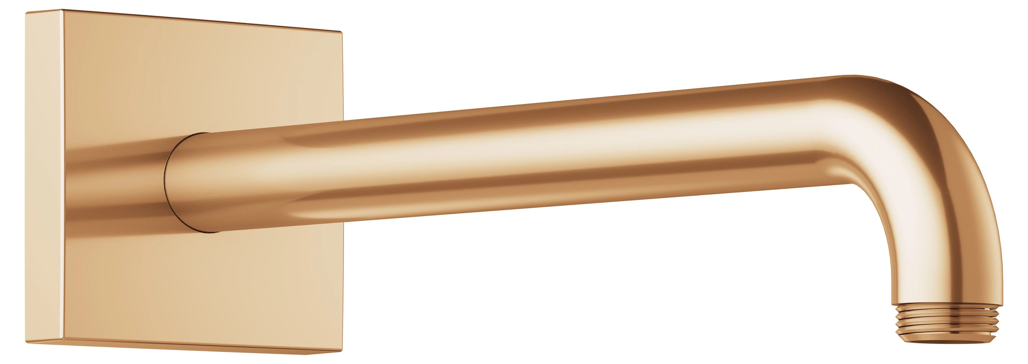 KEUCO Brausearm Wandmontage eckig Ausladung 300 mm Bronze gebürstet KEUCO Brausearm Wandmontage eckig Ausladung 300 mm Bronze gebürstet