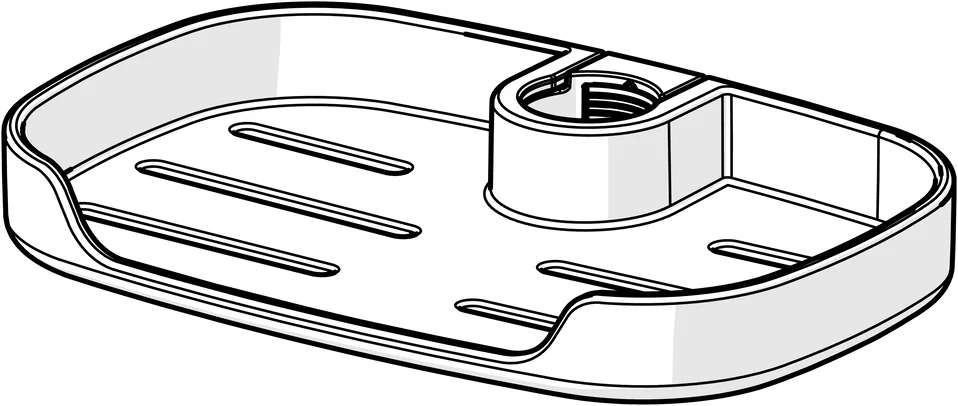 HansaACTIVEJET Seifenschale Hansaactivjet 0480 Transparent HansaACTIVEJET Seifenschale Hansaactivjet 0480 Transparent