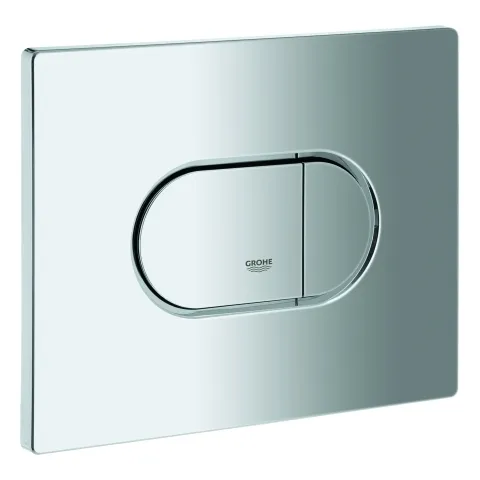 WC-Betätigung Arena Cosmopolitan 38858, waagerechte Montage, chrom Farbe: chrom WC-Betätigung Arena Cosmopolitan 38858, waagerechte Montage, chrom Farbe: chrom