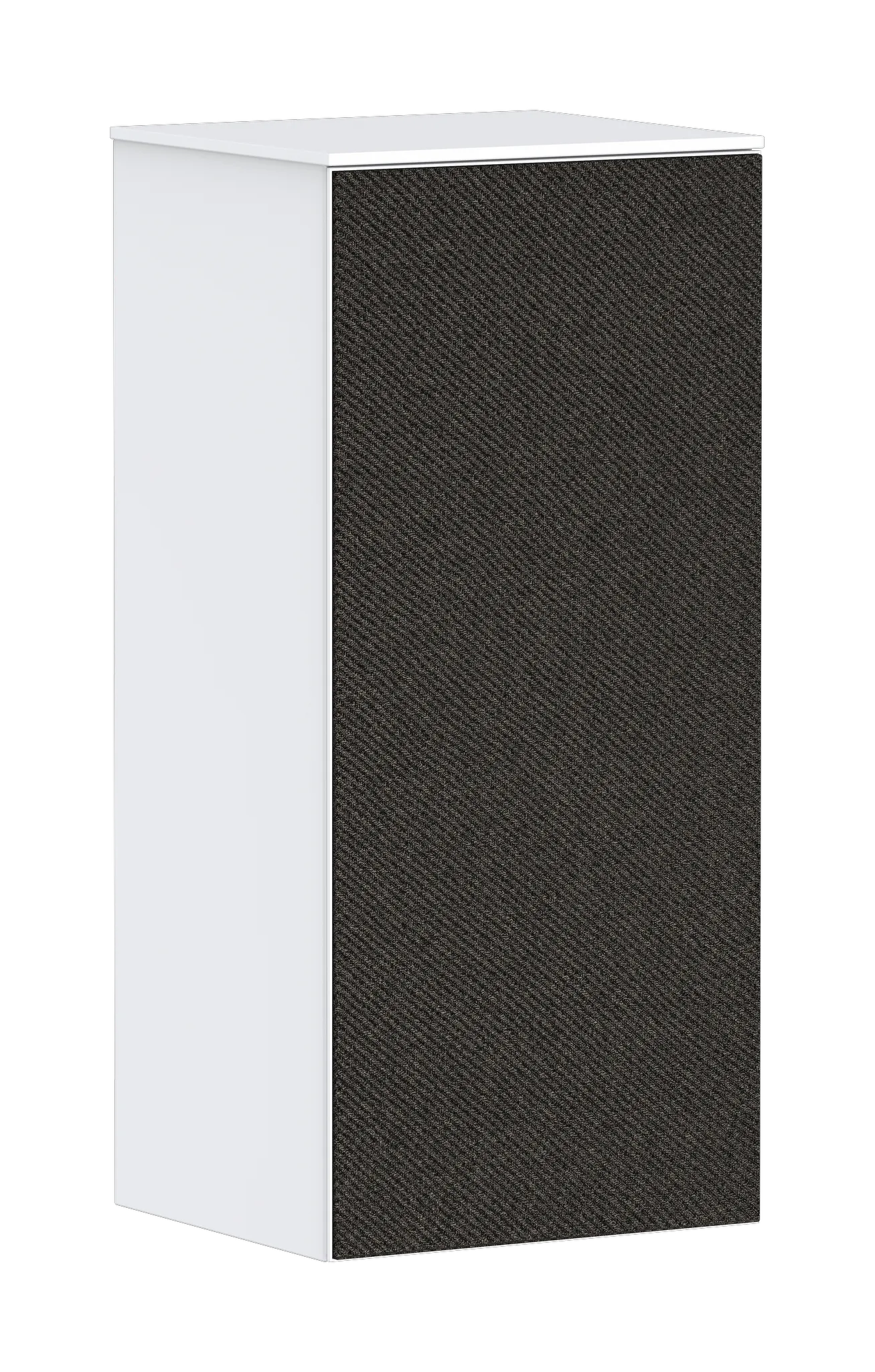 Xevolos E Halbhochschrank Mattweiß 400/360, Türanschlag links Weiß Metallic Xevolos E Halbhochschrank Mattweiß 400/360, Türanschlag links Weiß Metallic