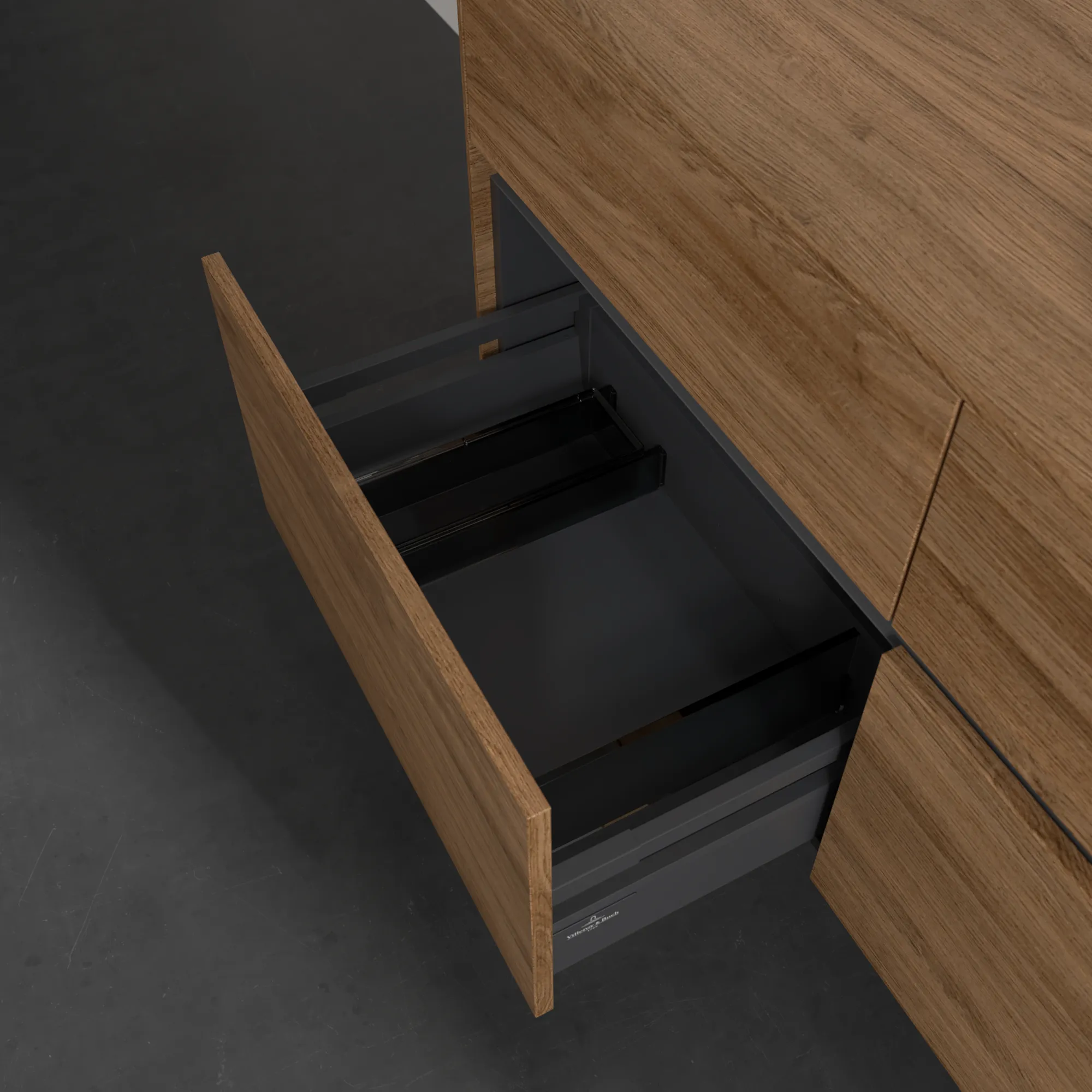 Villeroy & Boch Collaro Waschbeckenunterschrank C04300 1200x548x500mm Kansas Oak