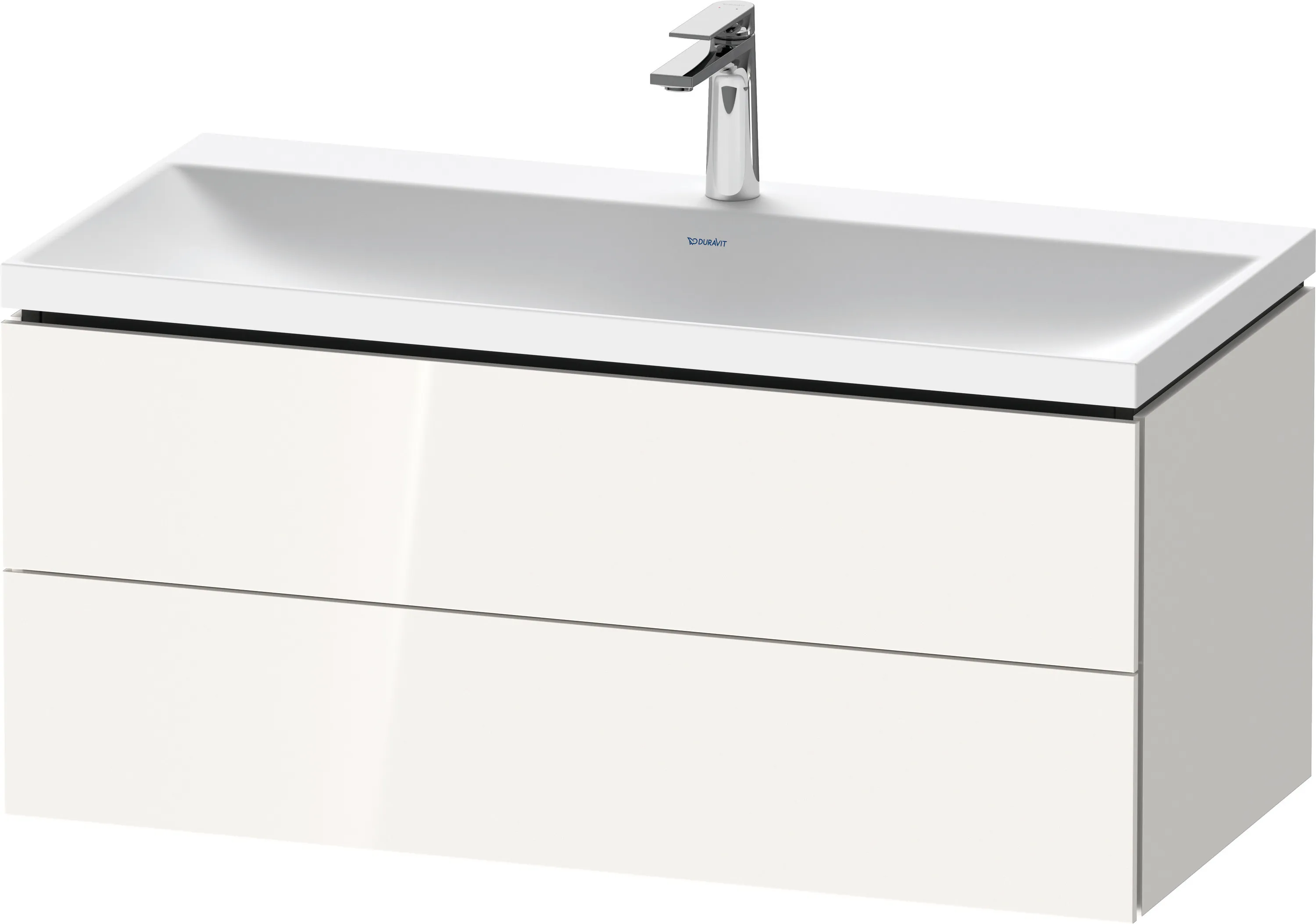 Duravit Möbelset c-shaped Set wandhängend wandhängend „L-Cube“ 100 × 48 × 48 cm Weiß Hochglanz Duravit Möbelset c-shaped Set wandhängend wandhängend „L-Cube“ 100 × 48 × 48 cm Weiß Hochglanz