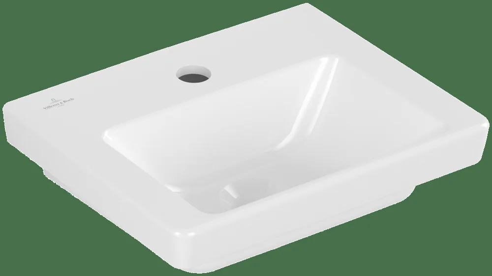 Villeroy & Boch Handwaschbecken Subway 3.0 370x305mm Rechteck 1HL. ohne Überlauf Weiß Alpin