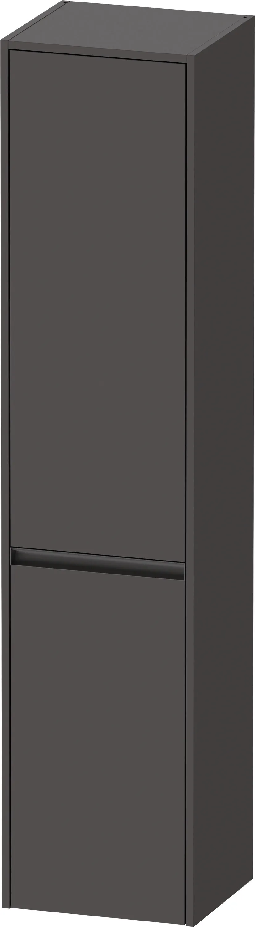 Duravit Hochschrank „Ketho.2“ 40 × 176 × 36 cm Graphit Matt