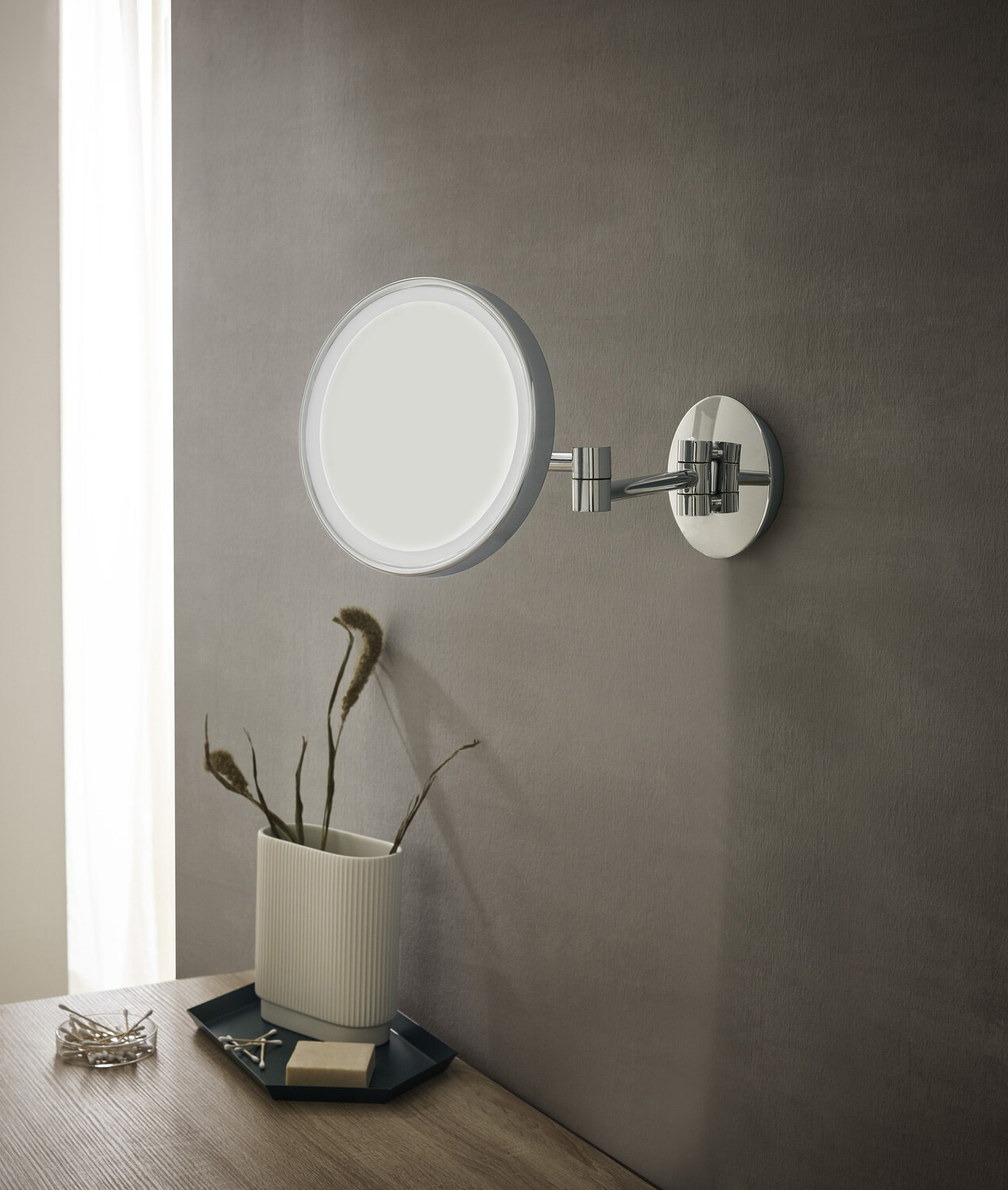 Spiegel „Rasier-Und Kosmetikspiegel“ 20,3 × 21,3 cm 