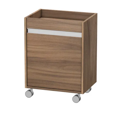 Duravit Rollcontainer „Ketho“ 50 × 67 × 36 cm Nussbaum Natur