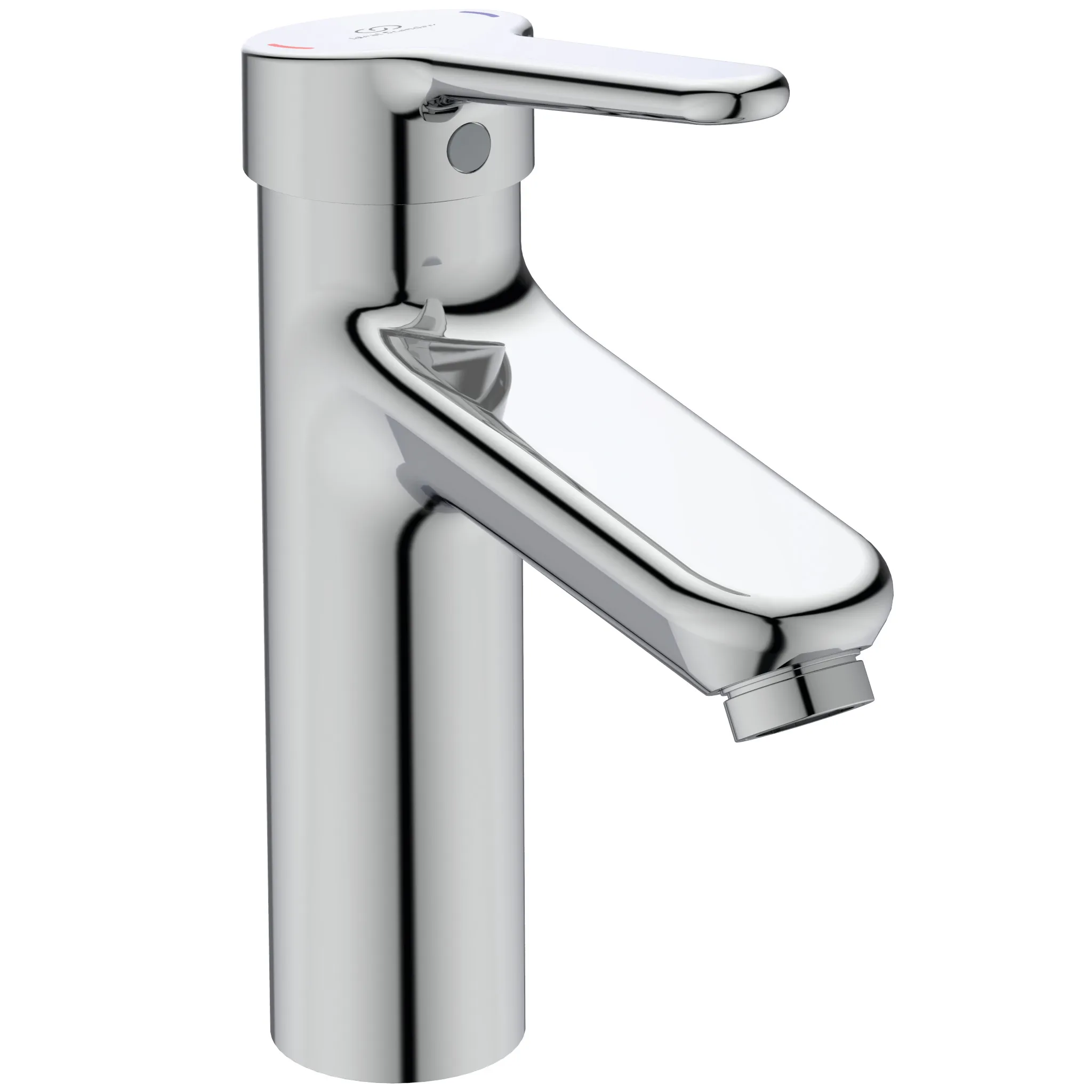 Waschtischarmatur Ceraplus Grande Niederdruck mit Ablaufgarnitur Ausladung 123mm Chrom Waschtischarmatur Ceraplus Grande Niederdruck mit Ablaufgarnitur Ausladung 123mm Chrom