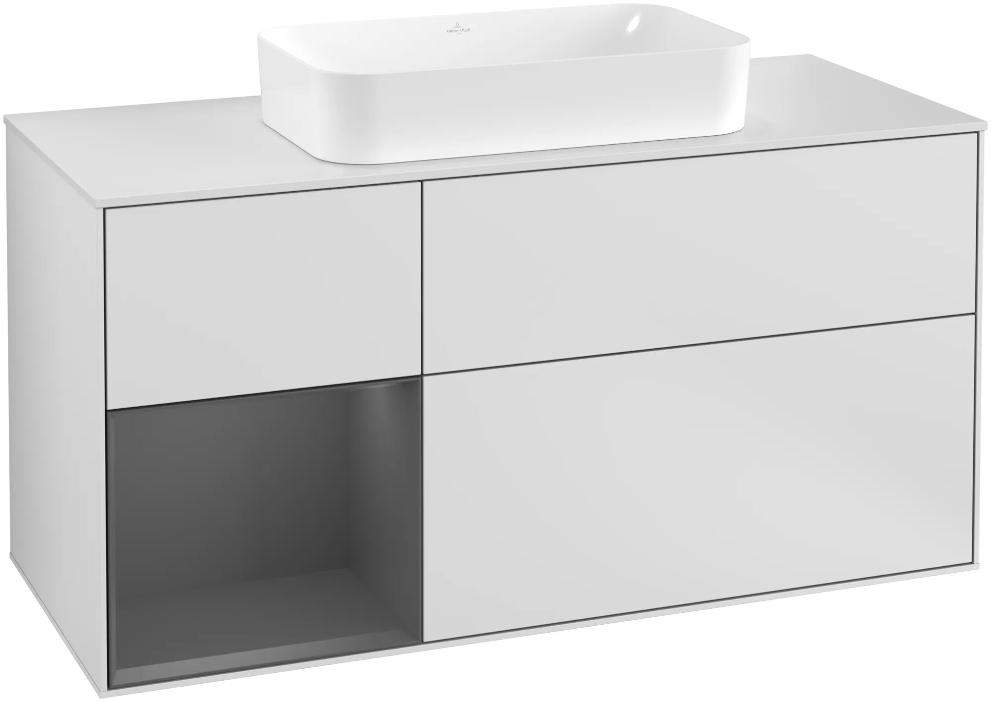 Villeroy & Boch Finion Waschbeckenunterschrank G29, 1200x603x501mm, weiß/matt