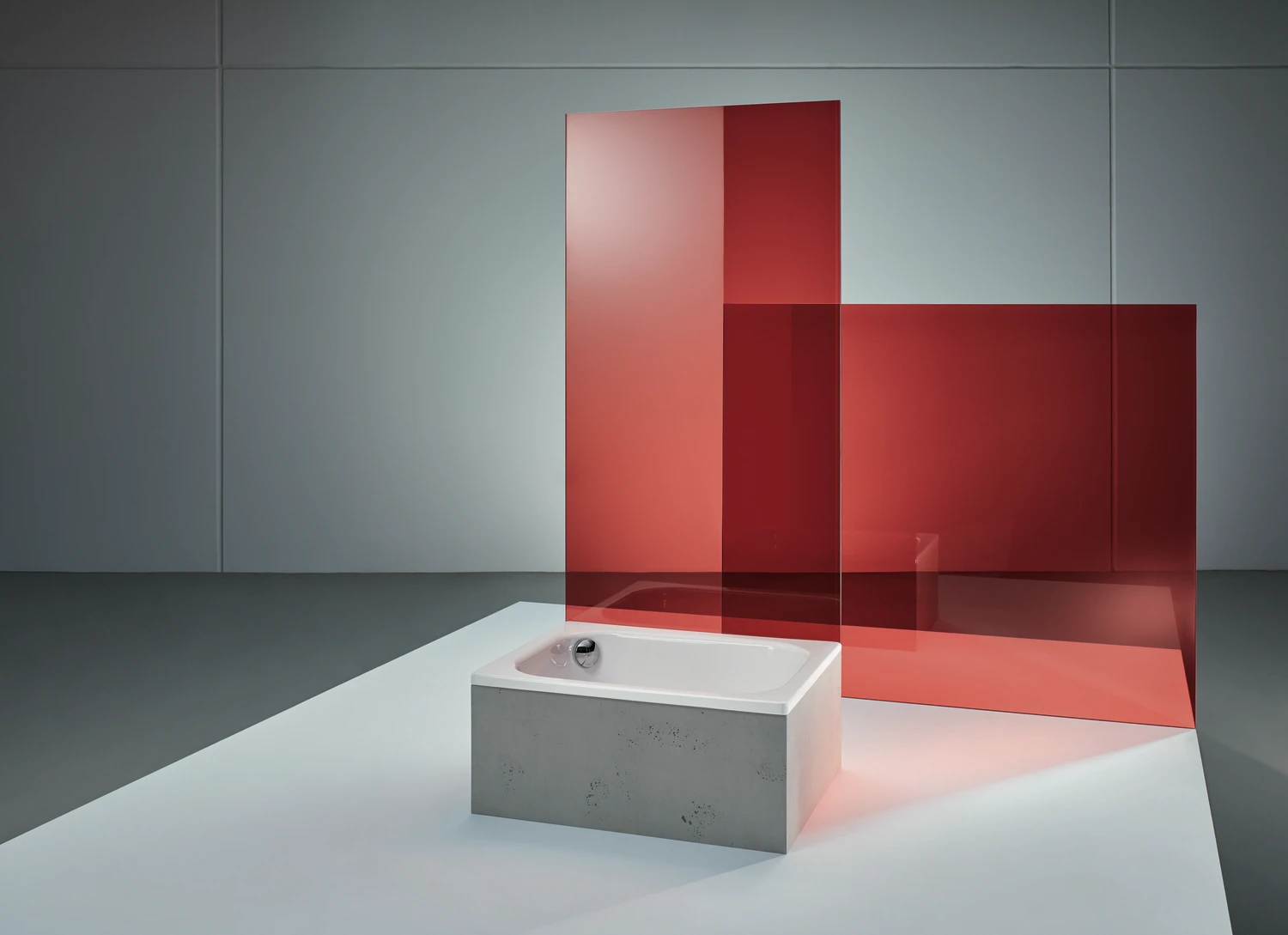 Bette rechteck Duschwanne „BetteDelta“ 100 × 80 cm in Manhattan Bette rechteck Duschwanne „BetteDelta“ 100 × 80 cm in Manhattan