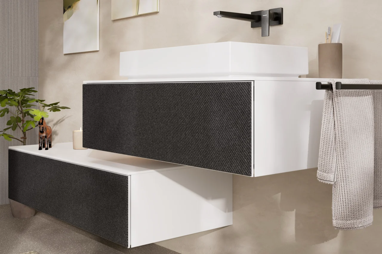 Hansgrohe Metropol Einhebel-Waschtischmischer Unterputz, Brushed Black Chrome, Ausladung 225 mm Hansgrohe Metropol Einhebel-Waschtischmischer Unterputz, Brushed Black Chrome, Ausladung 225 mm