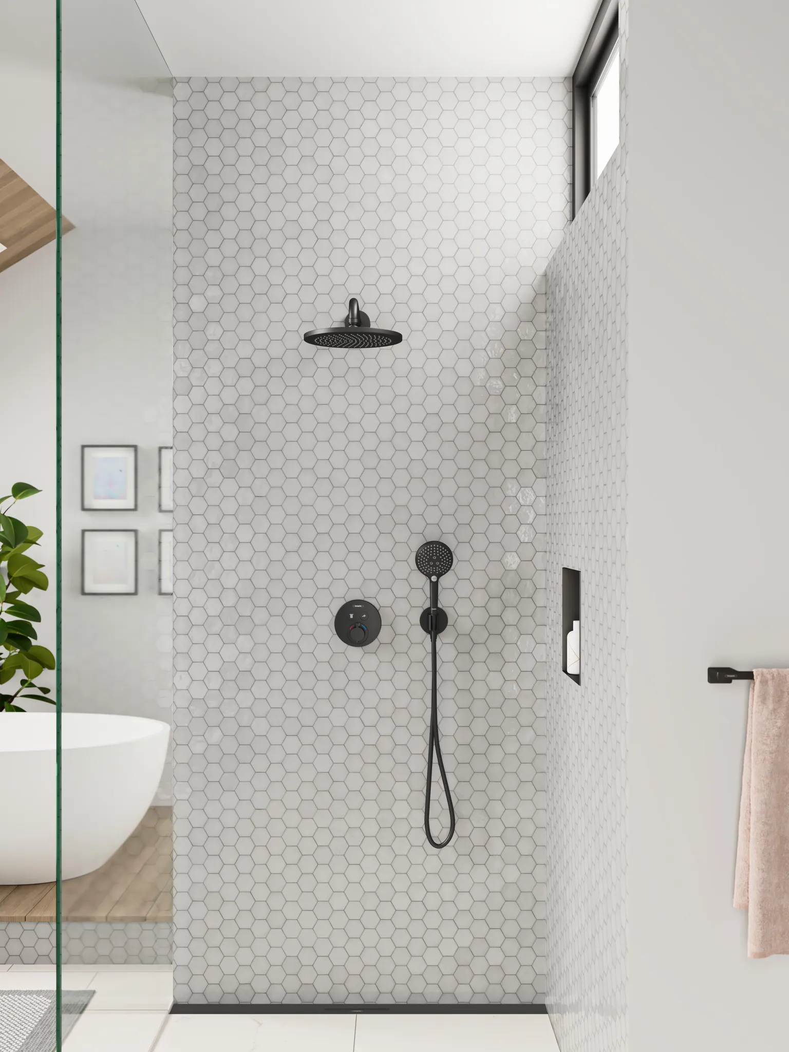 Thermostat Unterputz ShowerSelect S Fertigset 2 Verbraucher chrom