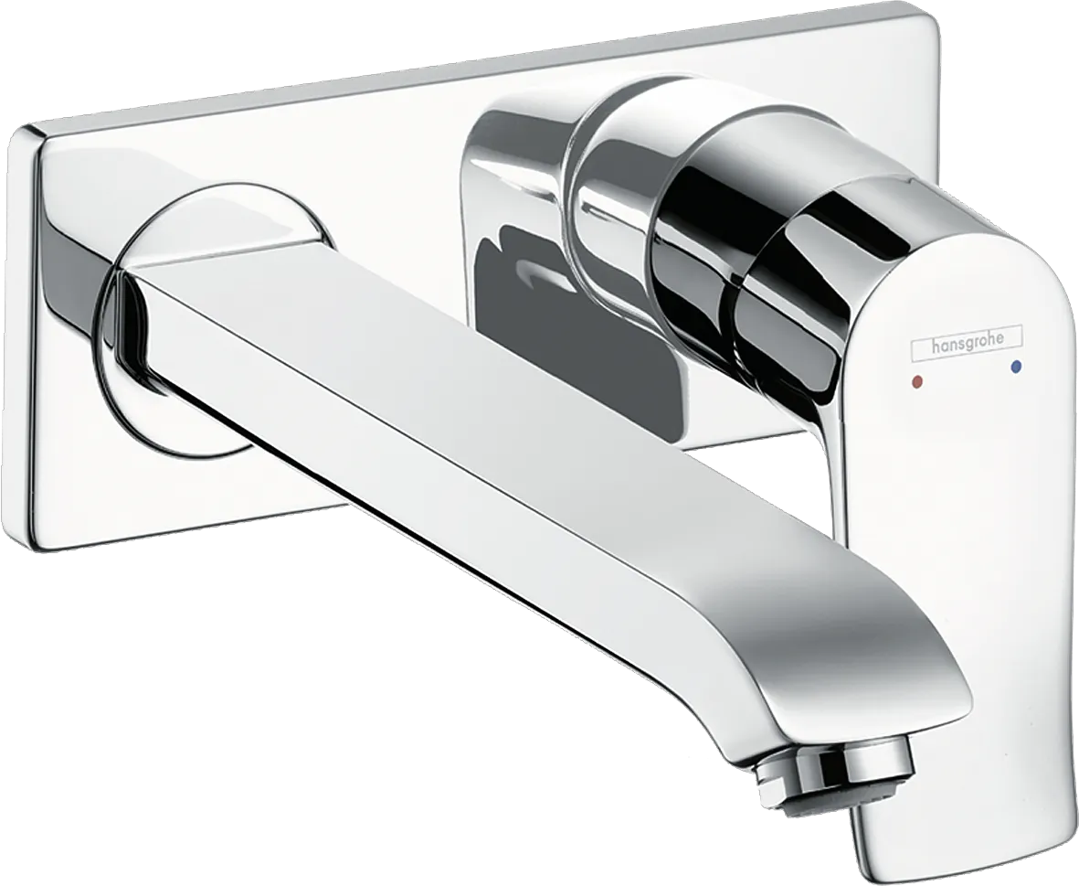 Hansgrohe Metris Einhebel-Waschtischmischer Unterputz für Wandmontage mit Auslauf 22,5 cm Chrom Hansgrohe Metris Einhebel-Waschtischmischer Unterputz für Wandmontage mit Auslauf 22,5 cm Chrom