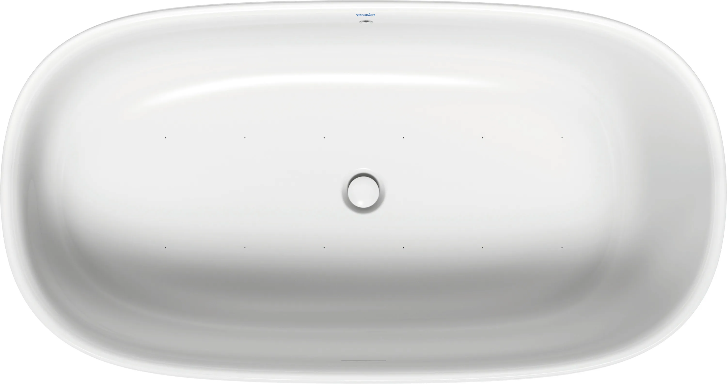 Duravit Whirlwanne „Zencha“ freistehend oval 1600 × 850 mm mit Air-System, in Weiß (matt) Größe: 160 × 85 cm / Whirlsystem: mit Air-System Duravit Whirlwanne „Zencha“ freistehend oval 1600 × 850 mm mit Air-System, in Weiß (matt) Größe: 160 × 85 cm / Whirlsystem: mit Air-System