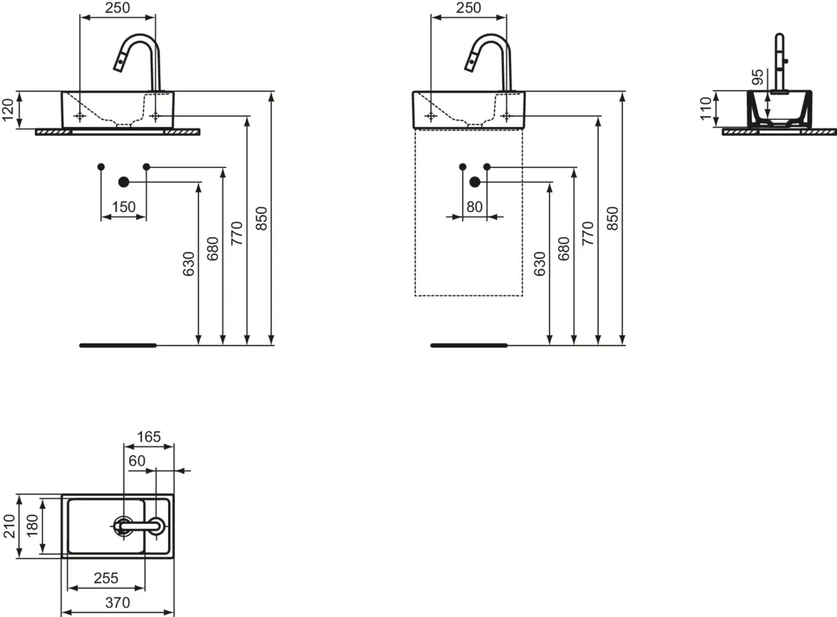 Waschbecken „i.lifeS“ Waschbecken „i.lifeS“