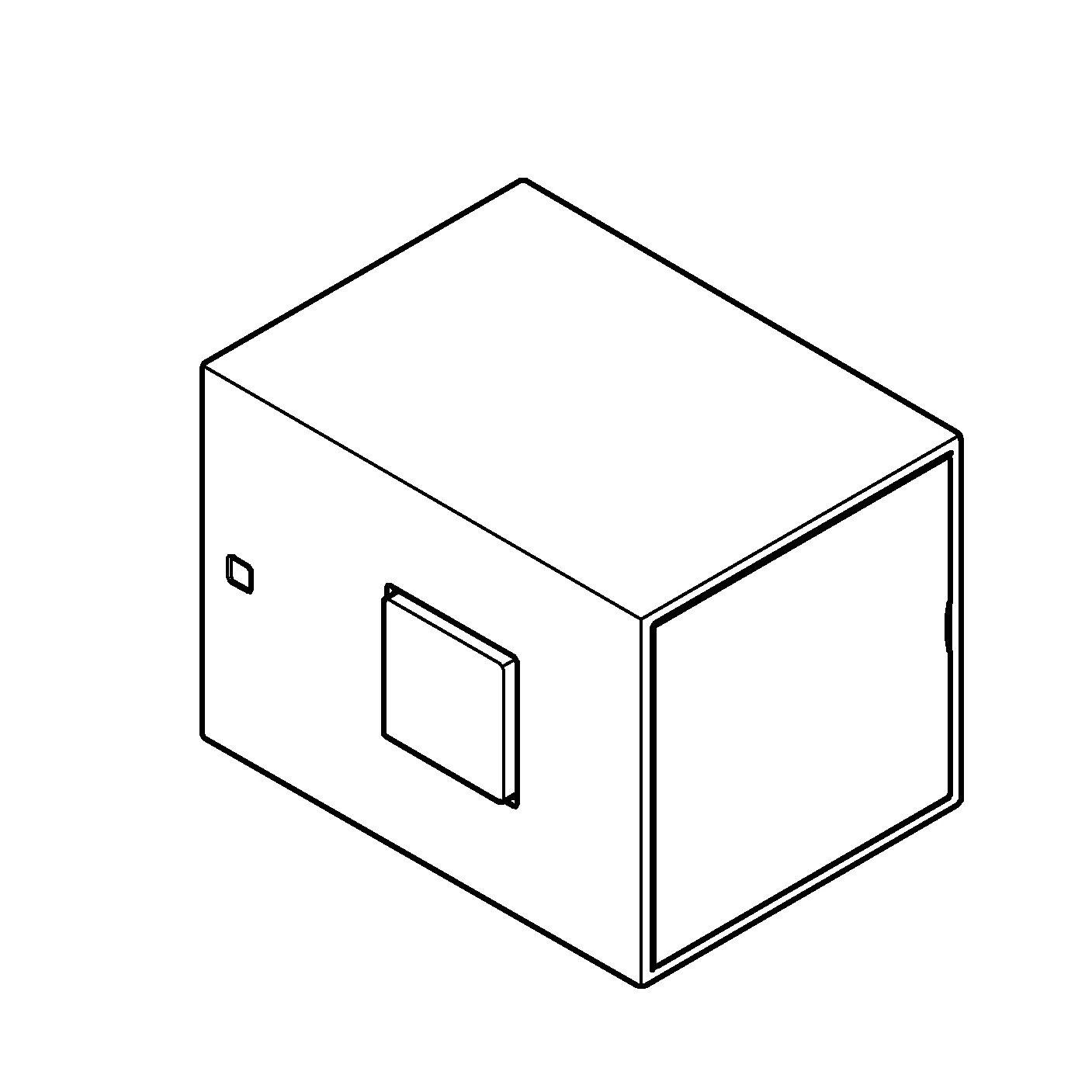 Absperrgriff 47964, für Thermostat-Brausebatterie, Wandmontage, chrom