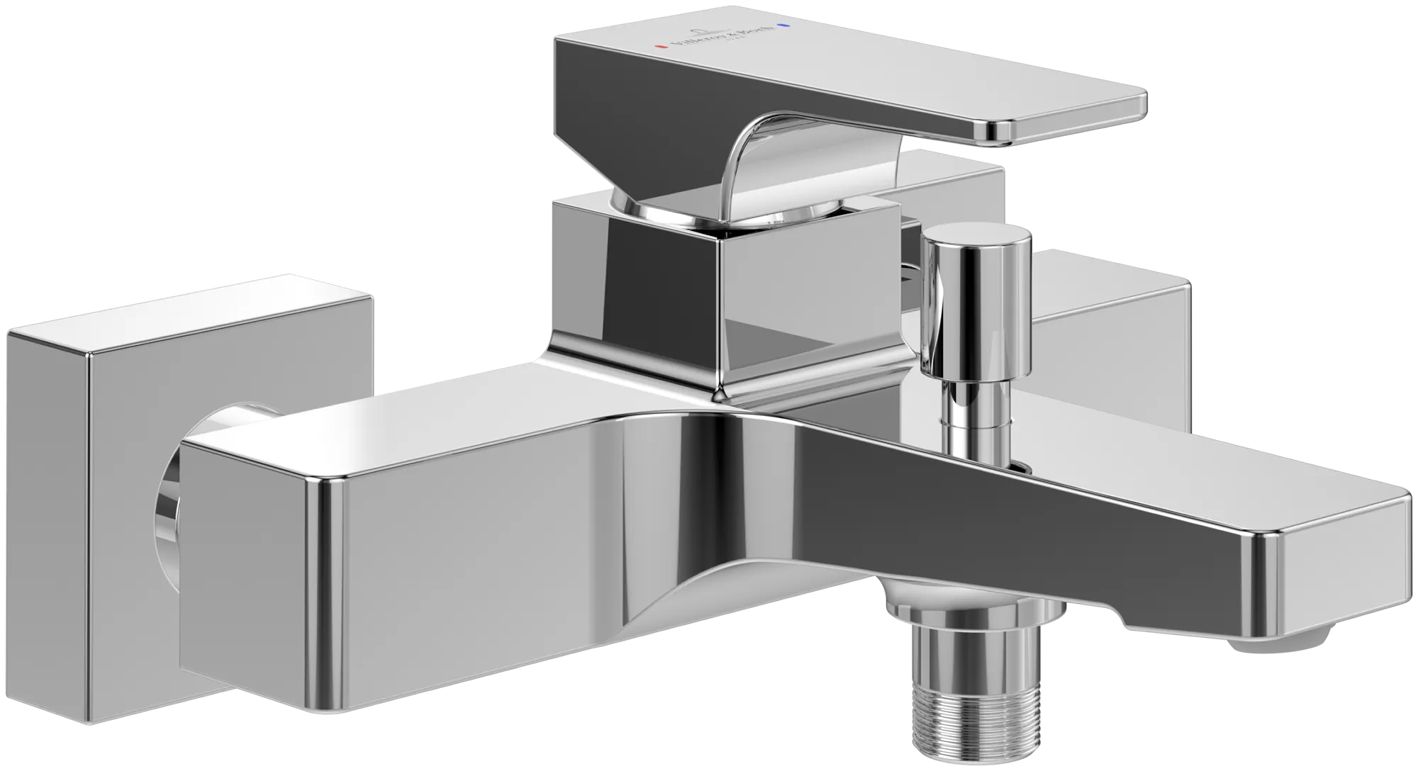 Einhand-Wannenarmatur „Architectura Square“ Ausladung 145 mm in Chrom Einhand-Wannenarmatur „Architectura Square“ Ausladung 145 mm in Chrom