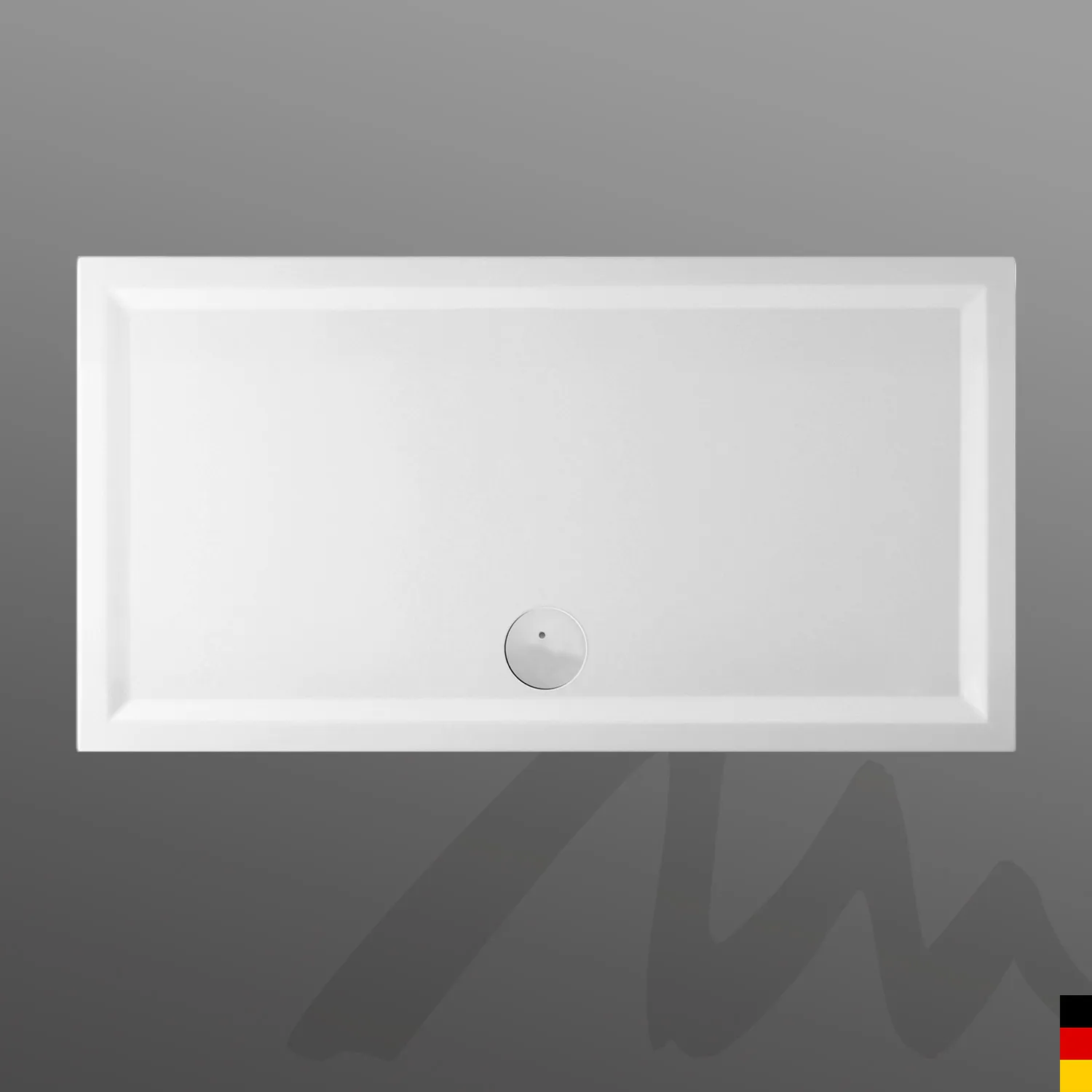 Mauersberger Duschwanne „lupina“ 1700 × 900 mm in Reinweiß (matt)