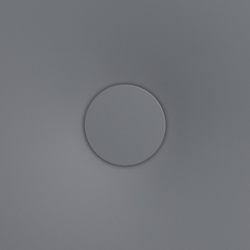 Emaillierte Ablaufabdeckung für Ablaufgarnituren „KA 90“ ⌀ 10,4 cm in cool grey 70