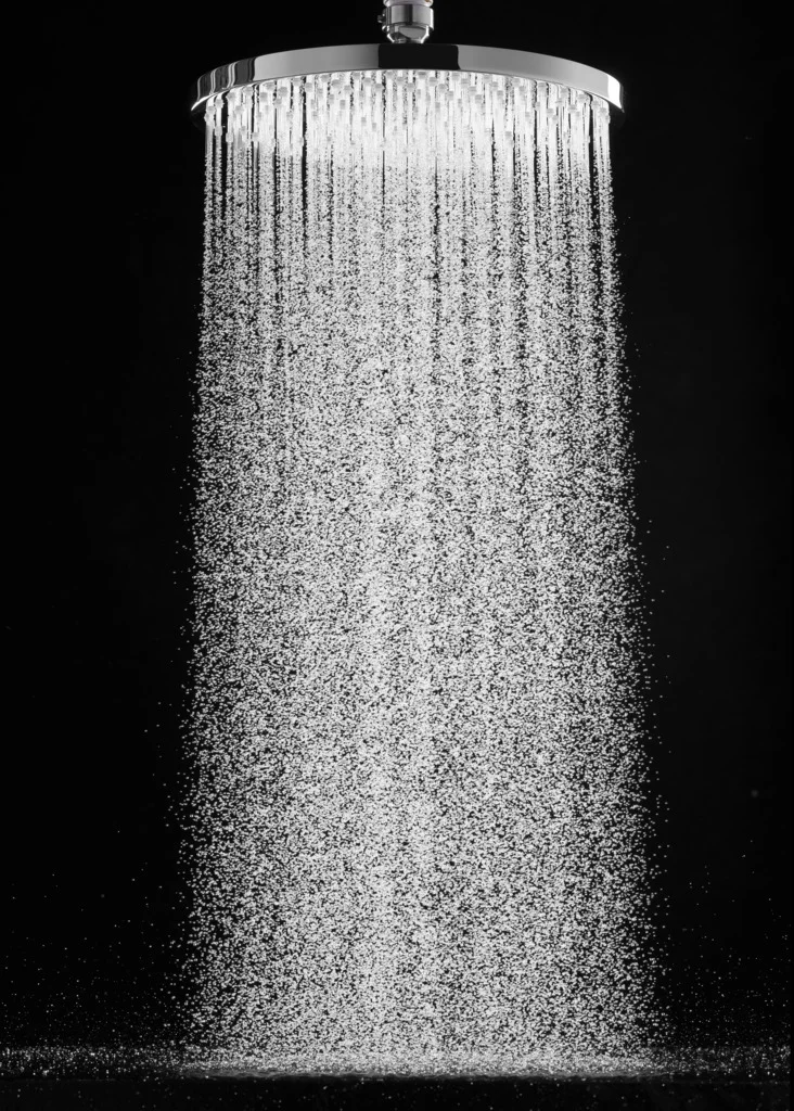 Hansgrohe Raindance S Kopfbrause PowderRain Chrom, 240 mm, Deckenmontage, G 1/2, DN15