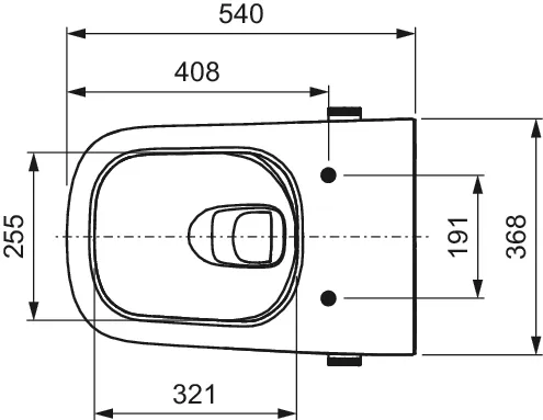 TECE Dusch-WC „neo“, Befestigung verdeckt, ohne Spülrand TECE Dusch-WC „neo“, Befestigung verdeckt, ohne Spülrand