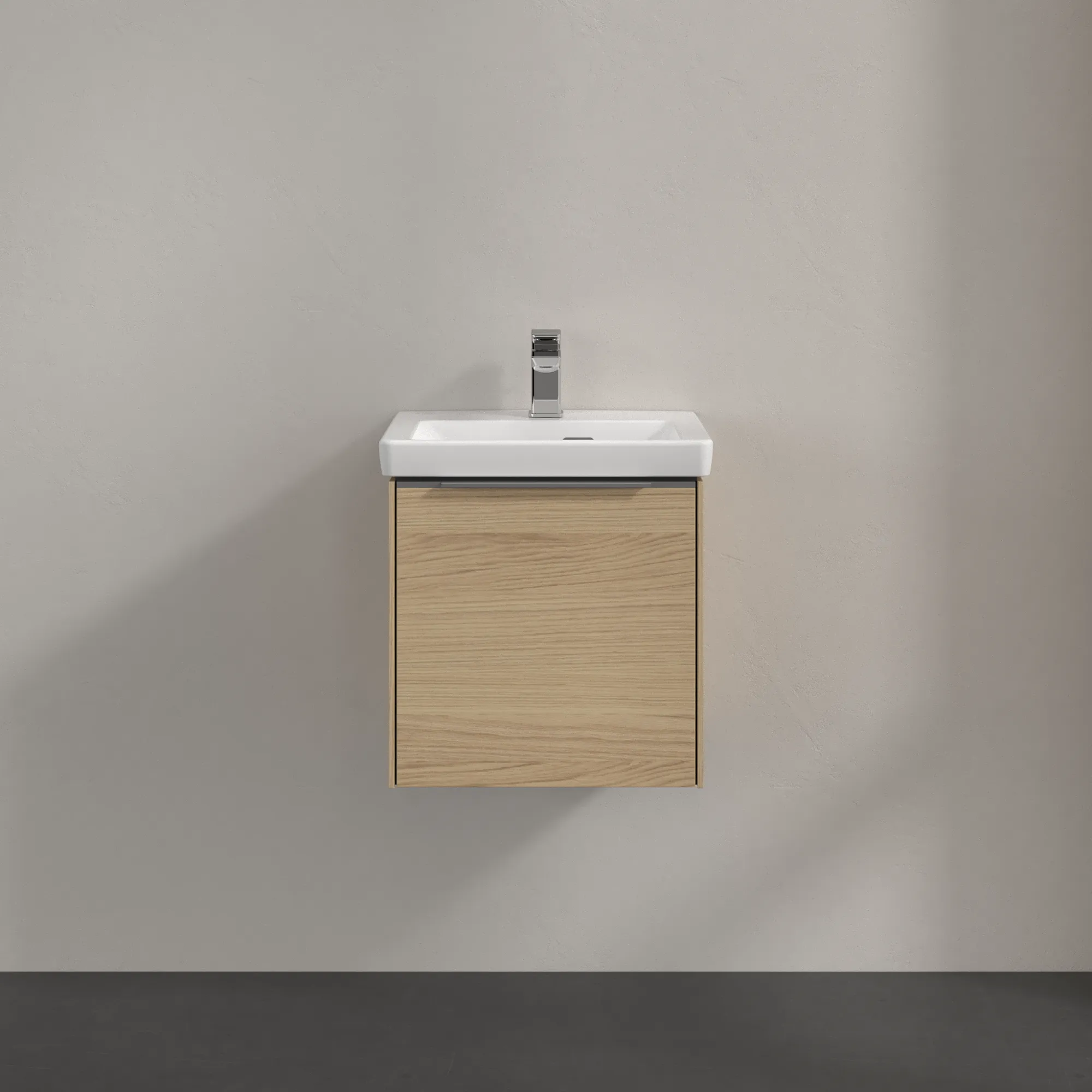 Villeroy & Boch Subway 3.0 Waschbeckenunterschrank, 423 x 429 x 377,5 mm, links